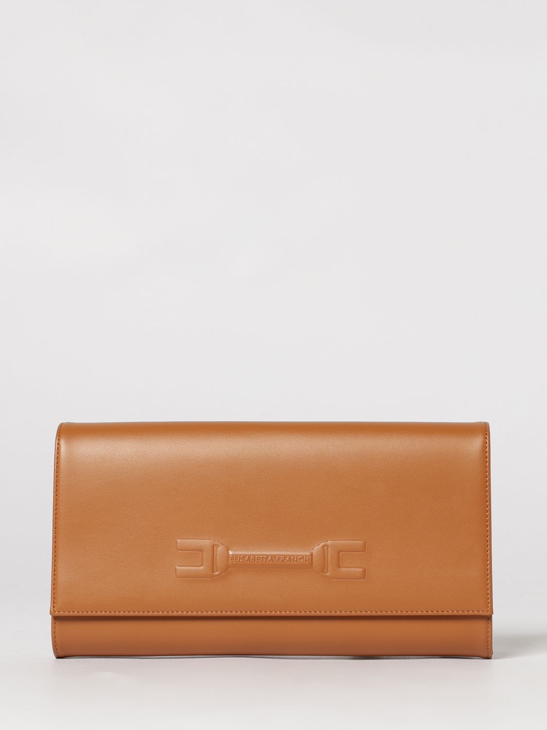 ELISABETTA FRANCHI Pouch mit geprägtem Logo