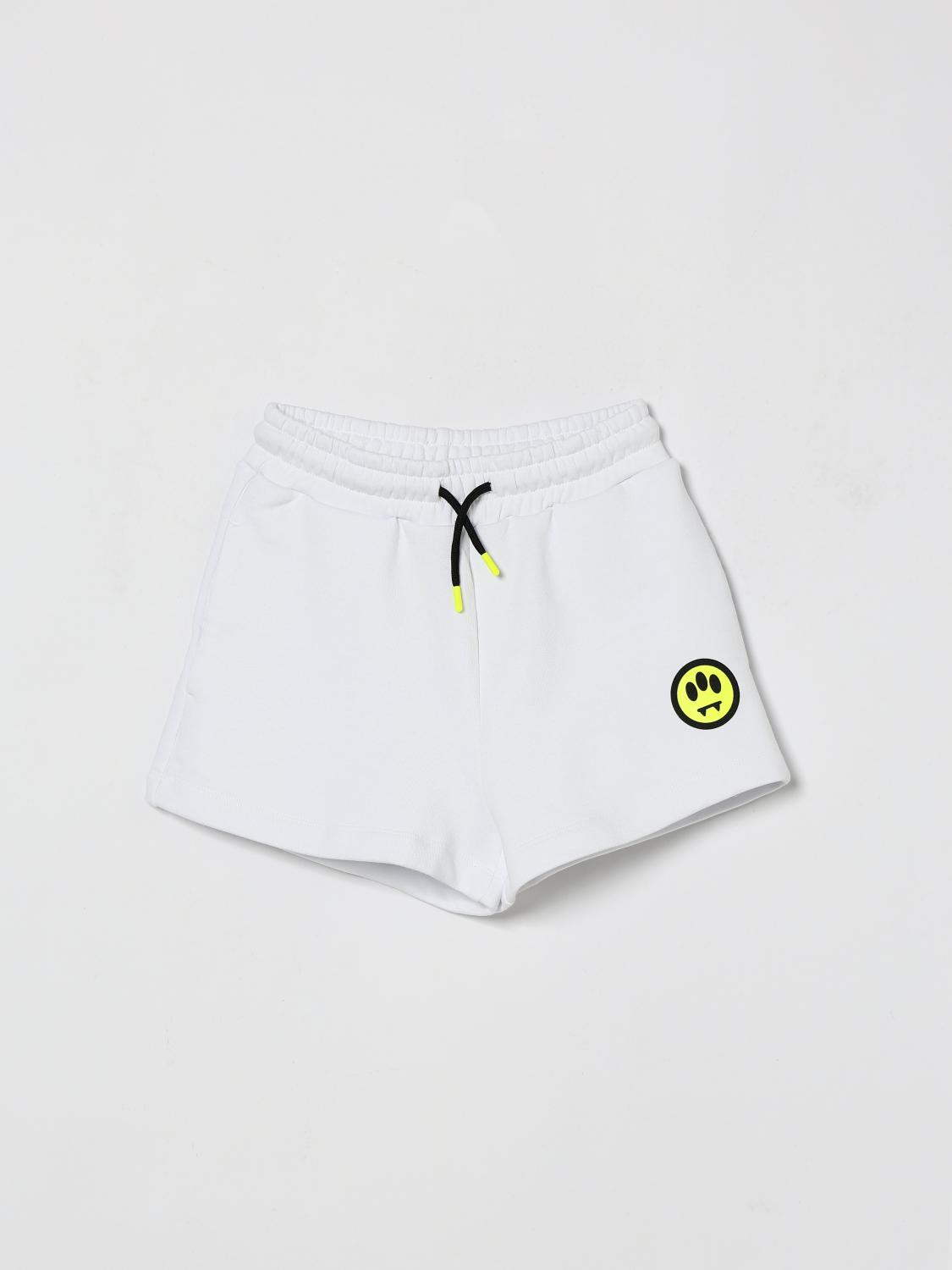 BARROW KIDS Pantaloncini in cotone con logo