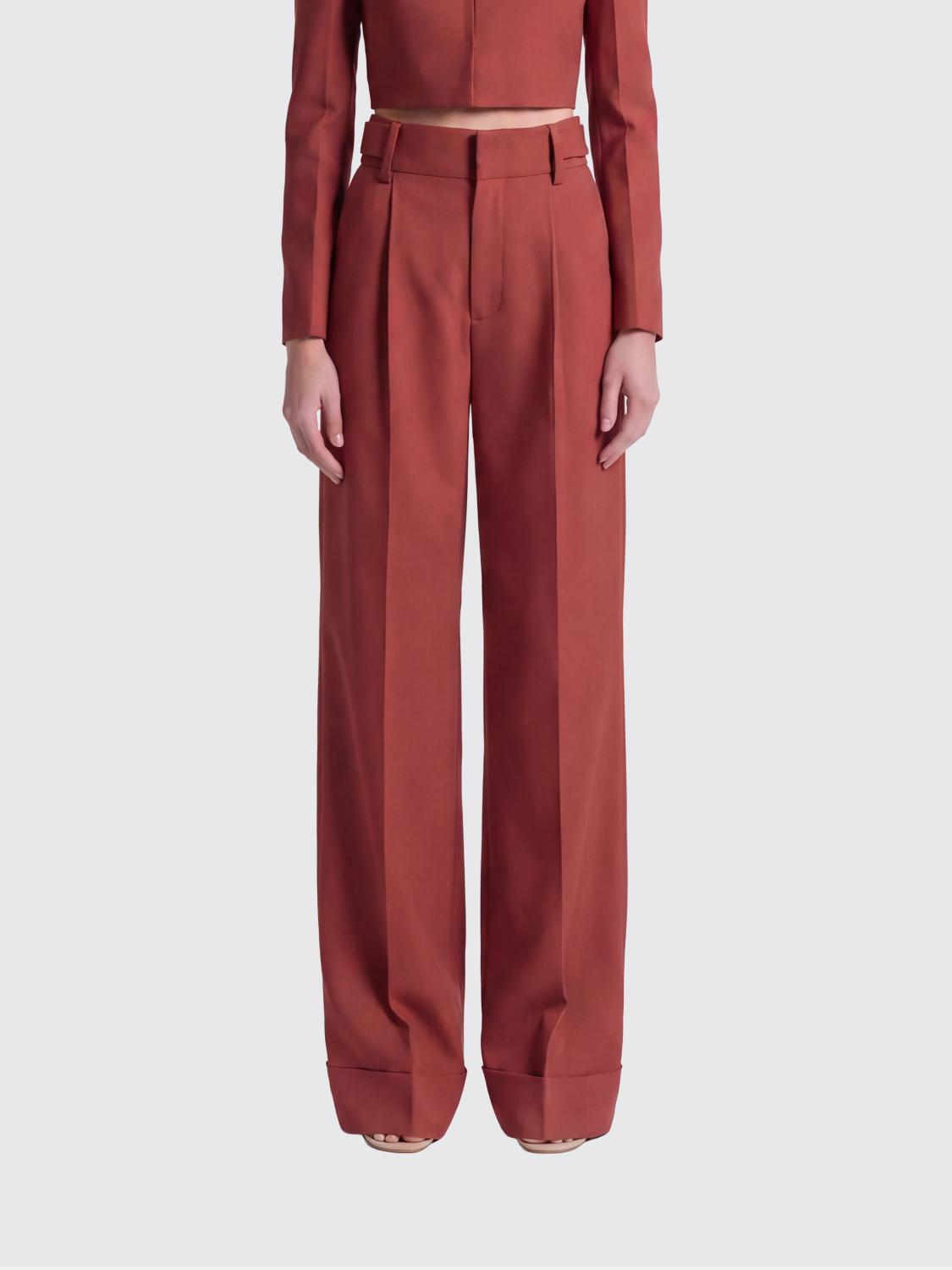 ALBERTA FERRETTI Pants Woman color Brown