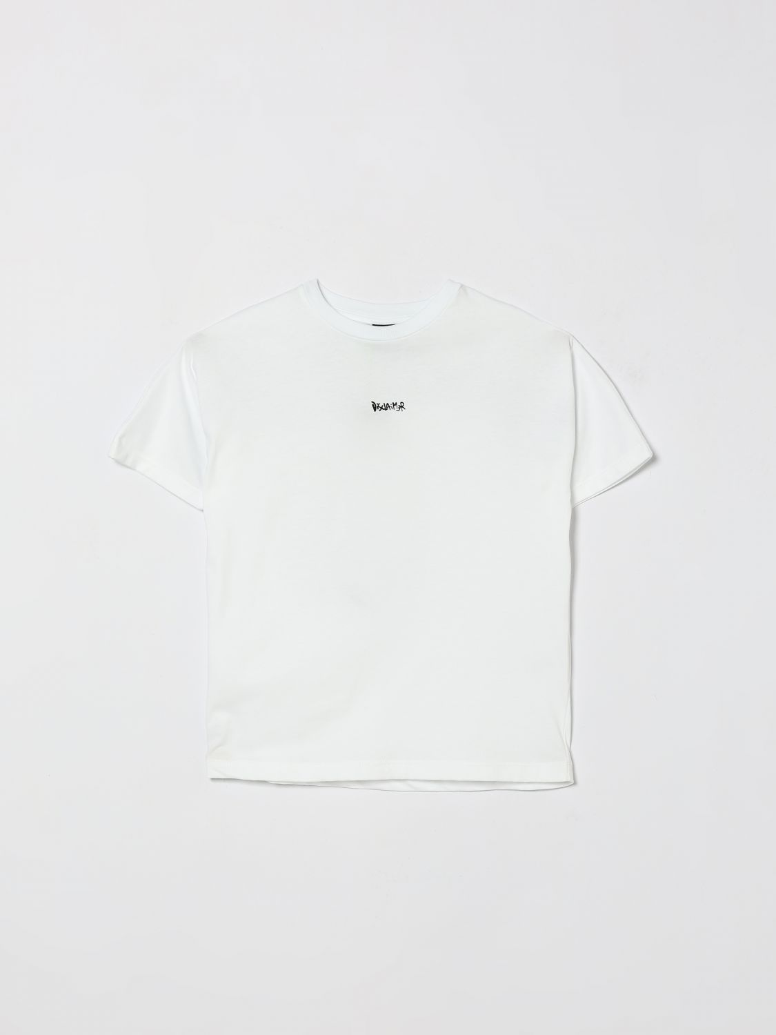 DISCLAIMER T-Shirt Bambino colore Bianco