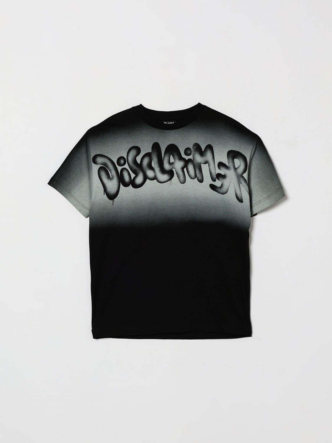 DISCLAIMER T-Shirt Bambino colore Nero