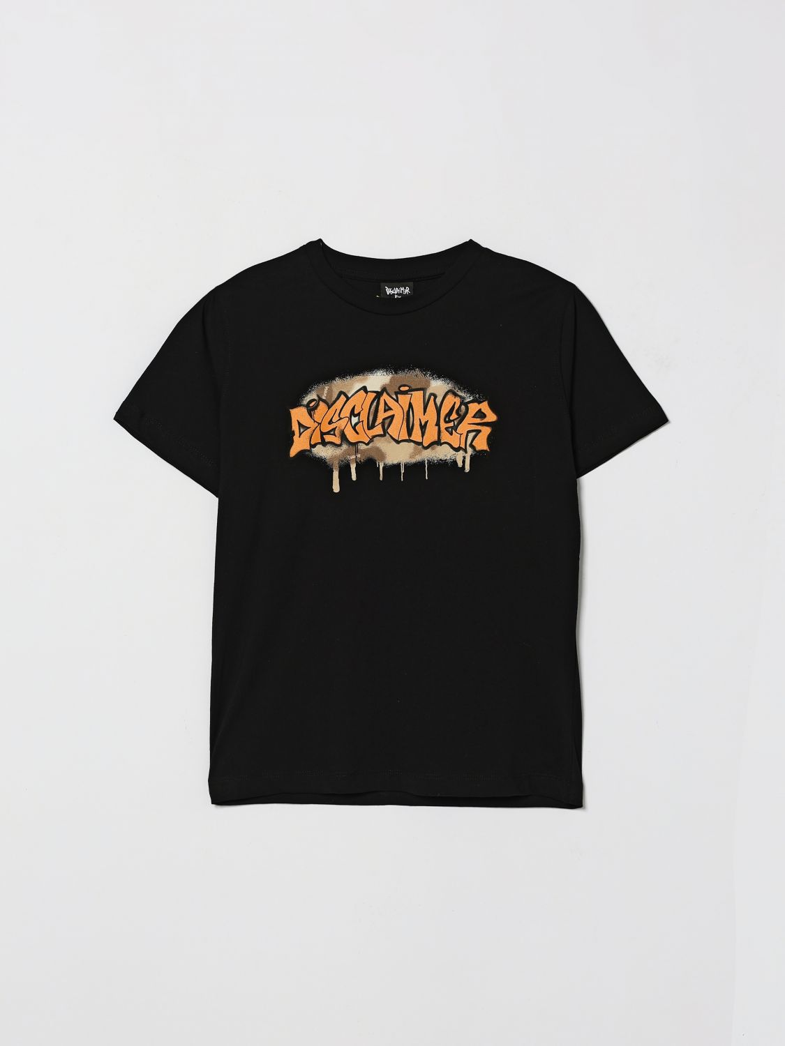 DISCLAIMER T-Shirt Bambino colore Nero