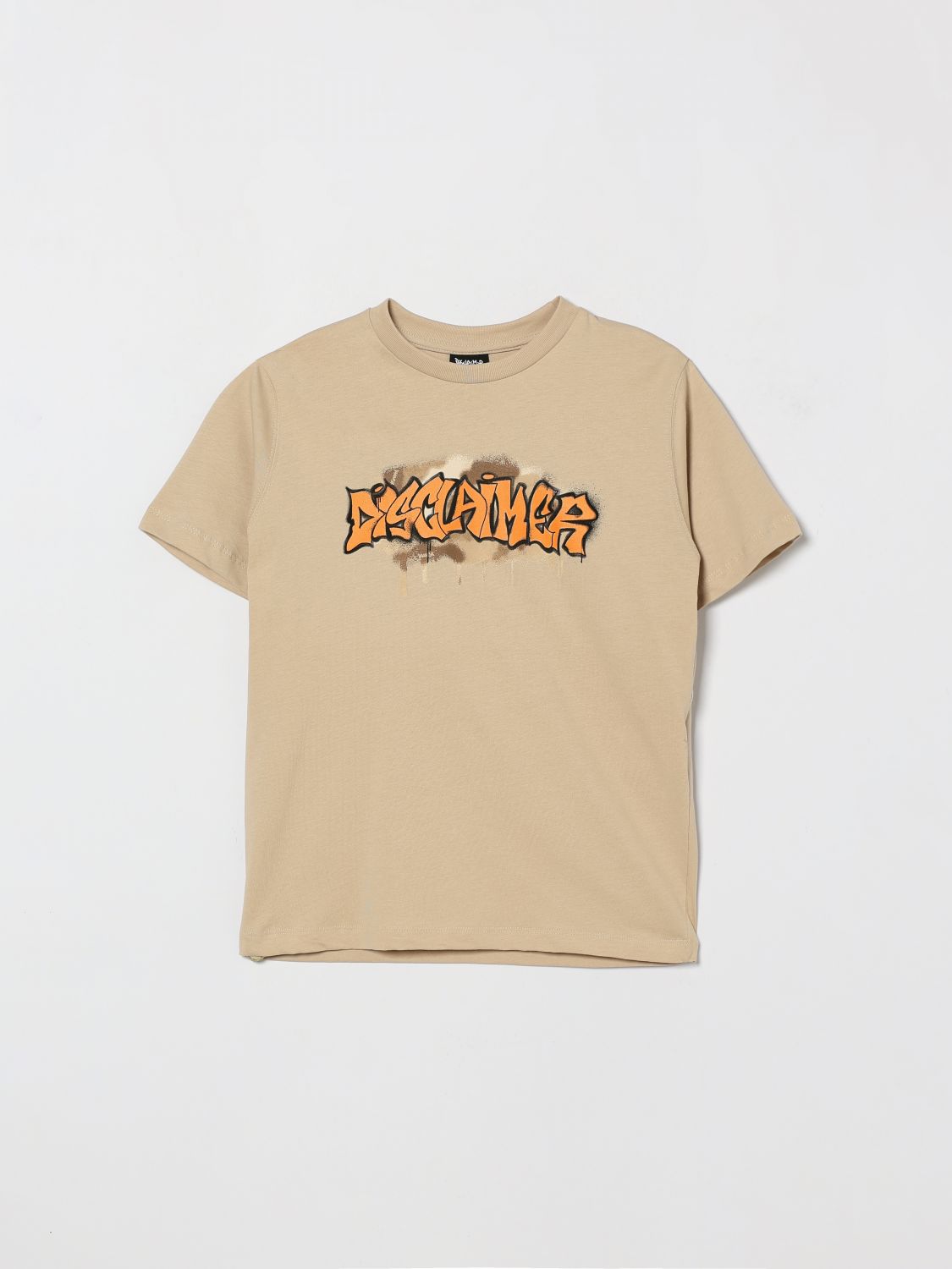 DISCLAIMER T-Shirt Bambino colore Sabbia