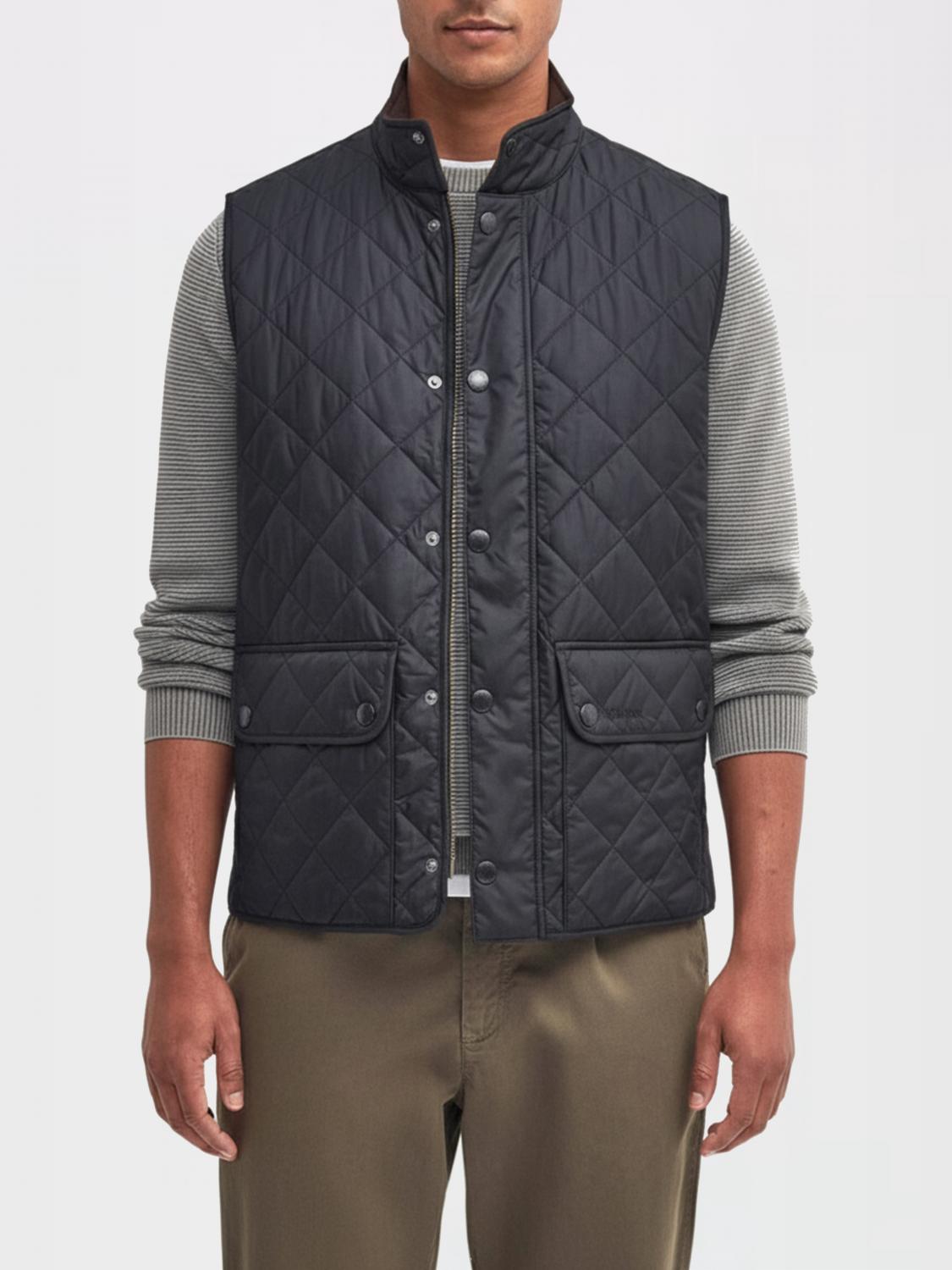 BARBOUR New Lowerdale Quilted Polyester Vest　BARBOUR 新しい Lowerdale キルティング ポリエステル ベスト BARBOUR