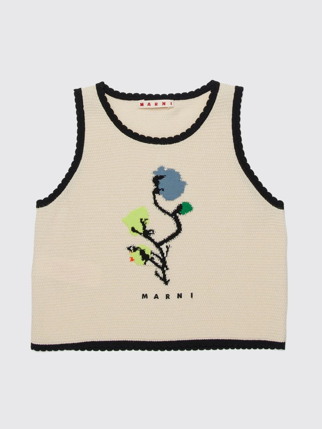 MARNI Cotton Knit Tank Top　MARNI コットンニットタンクトップ MARNI