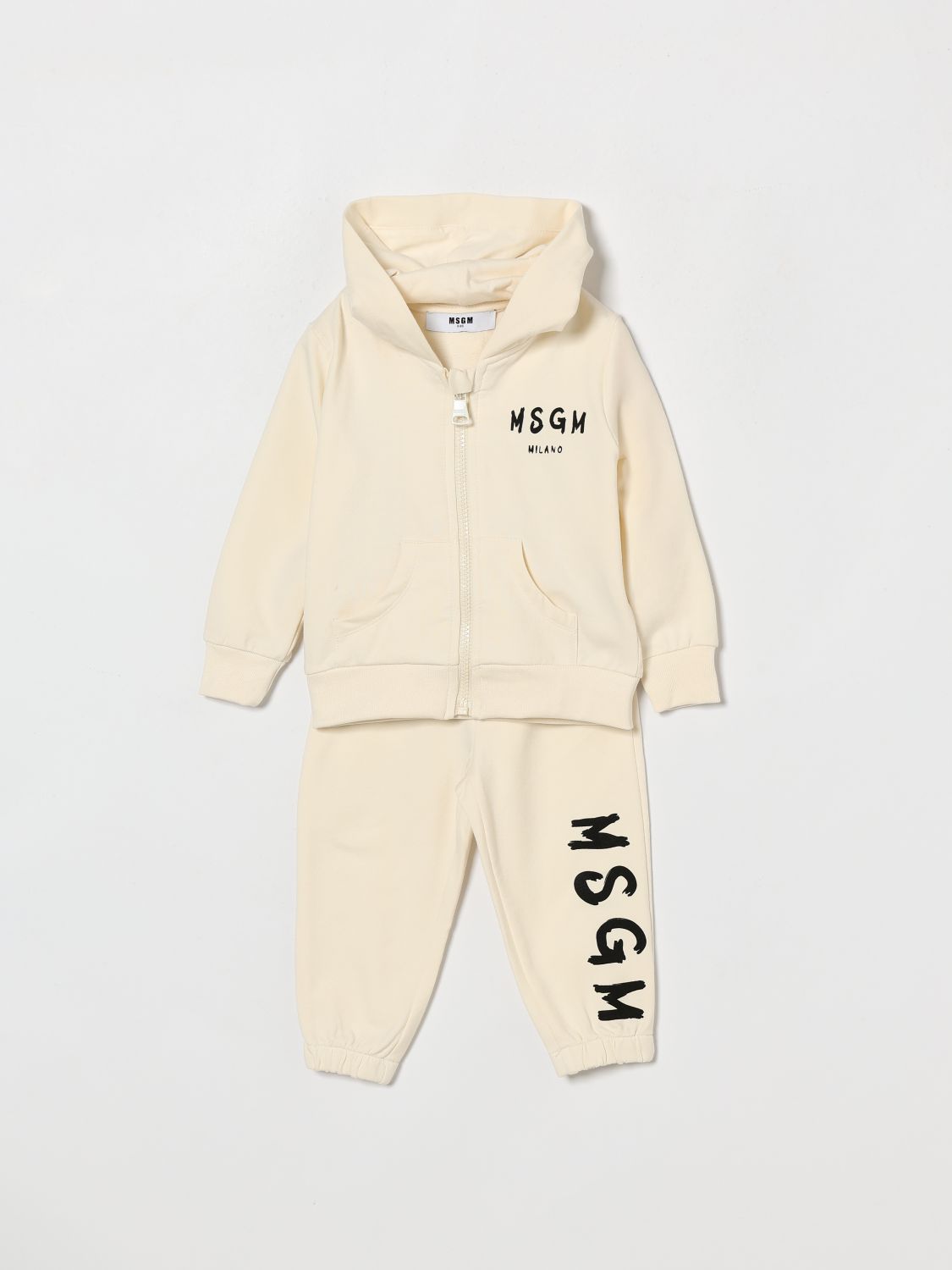 MSGM Kids Cotton Set with Logo　MSGM キッズ ロゴ入りコットンセット MSGM