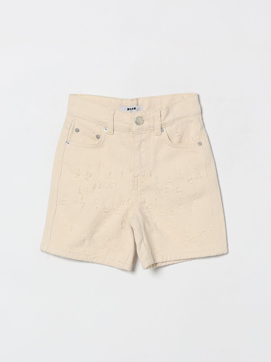 MSGM Kids Denim Shorts　MSGM キッズ デニム ショートパンツ MSGM