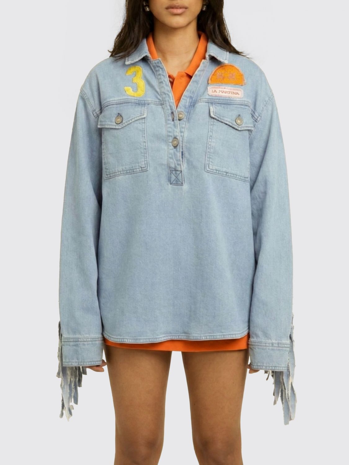 Camicia LA MARTINA Donna colore Indaco