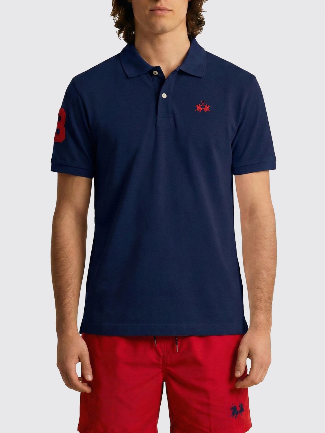 Polo LA MARTINA Uomo colore Blue Navy
