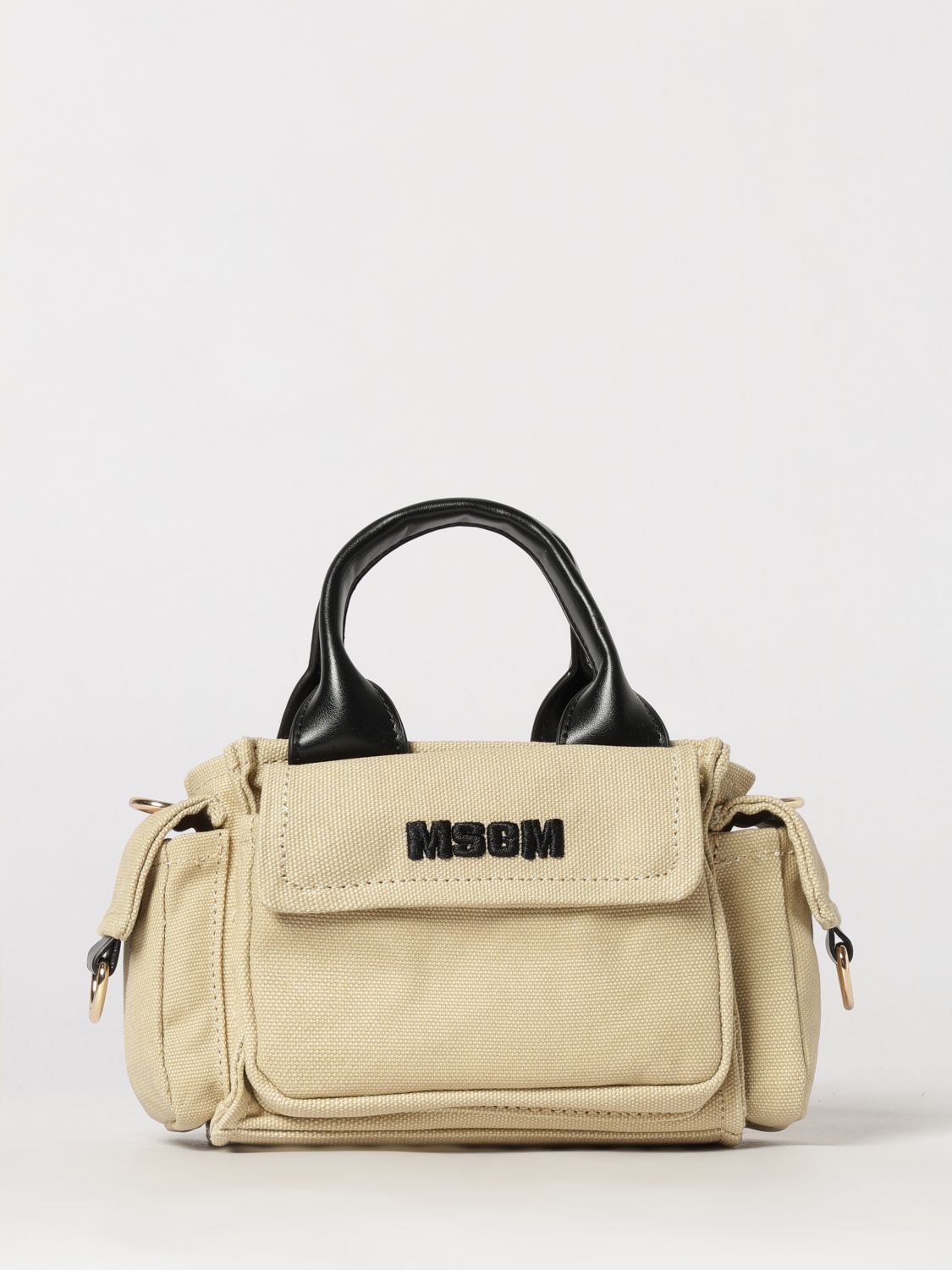 MSGM Kids Borsa a mano in cotone