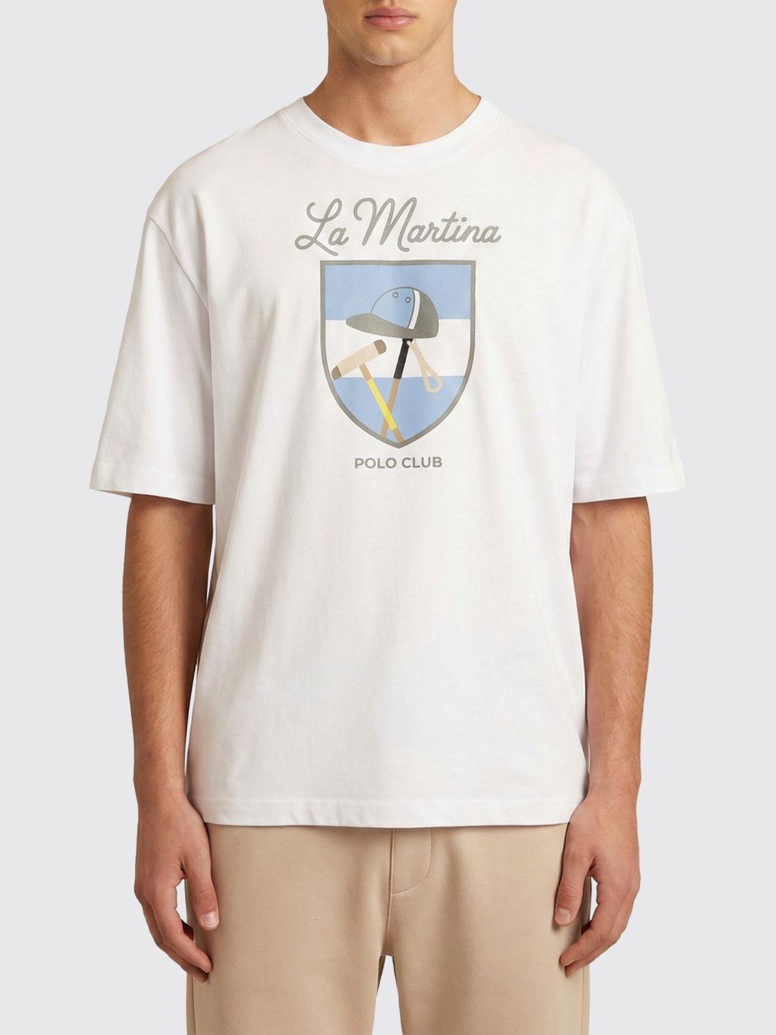 T-Shirt LA MARTINA Uomo colore Bianco