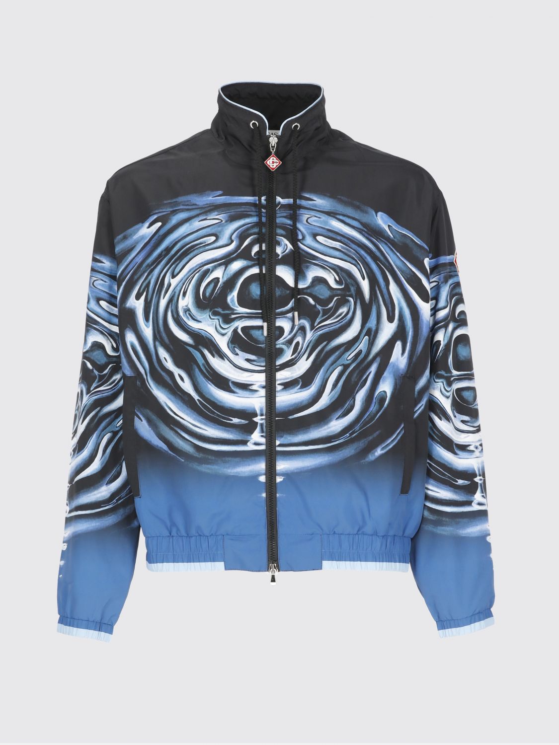 CASABLANCA Printed Polyester Bomber Jacket　カサブランカ プリント ポリエステル ボンバー ジャケット CASABLANCA
