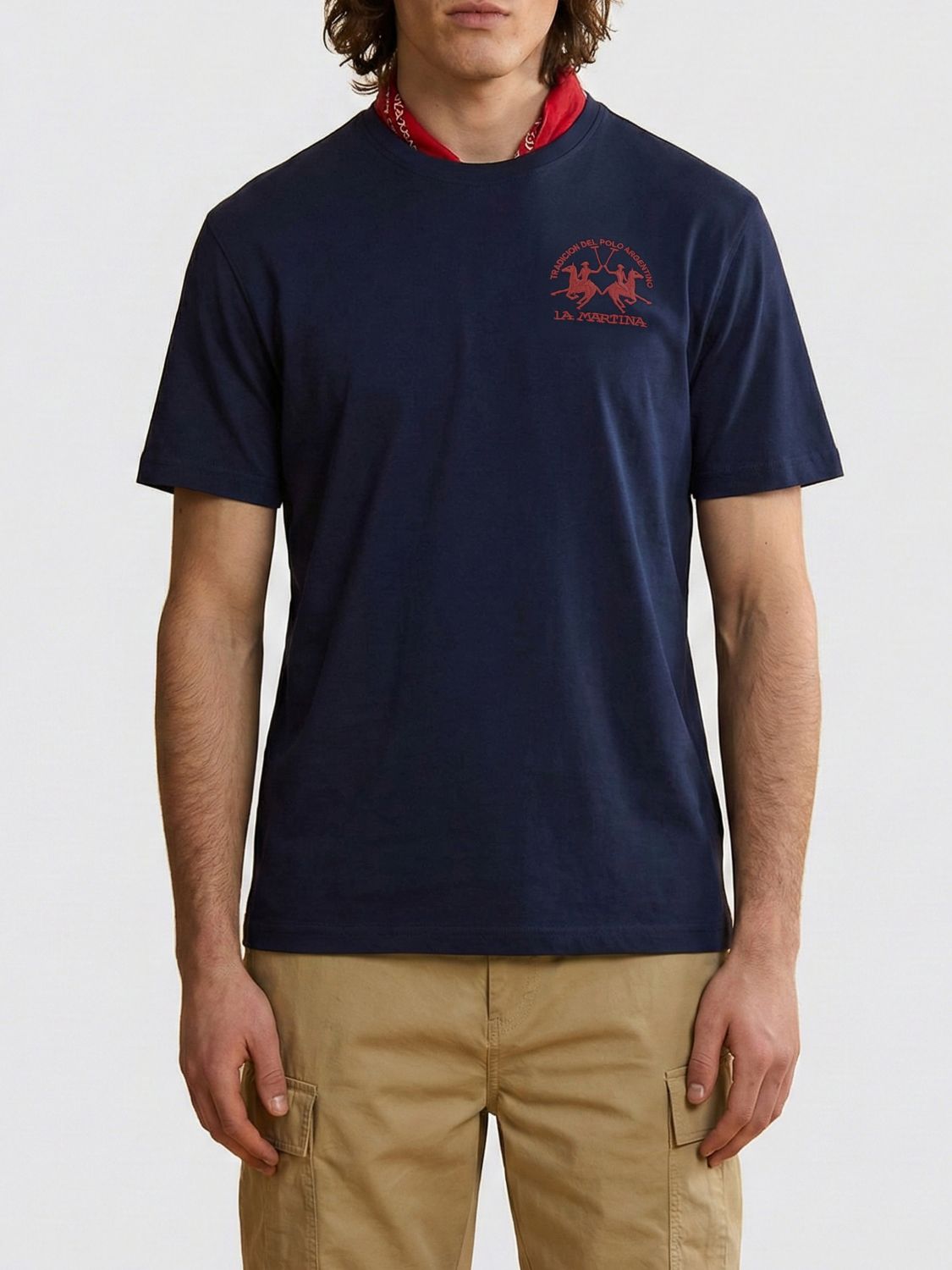 T-Shirt LA MARTINA Uomo colore Blue Navy