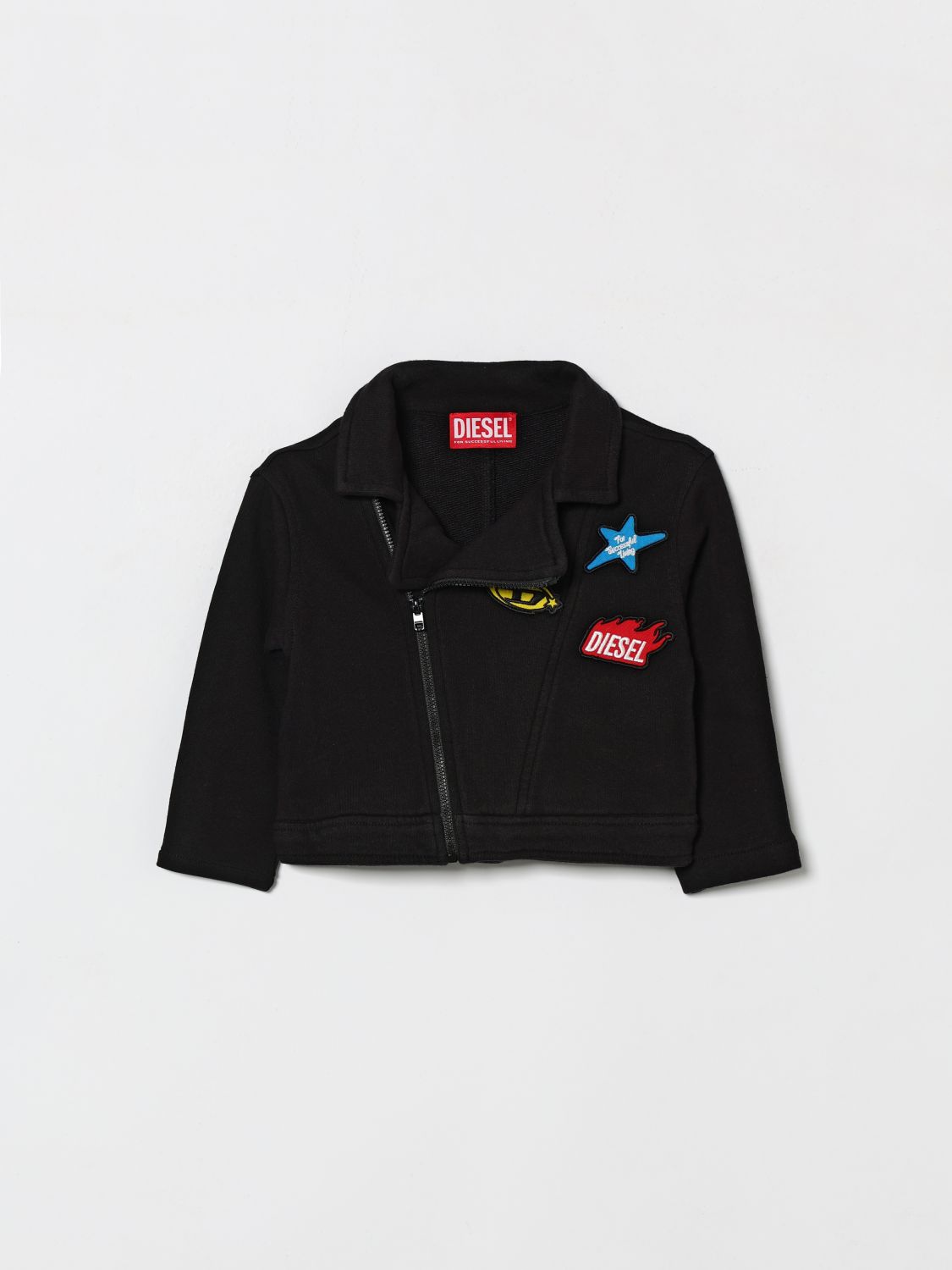 DIESEL Cotton Jacket with Patches　DIESEL ワッペン付きコットンジャケット DIESEL