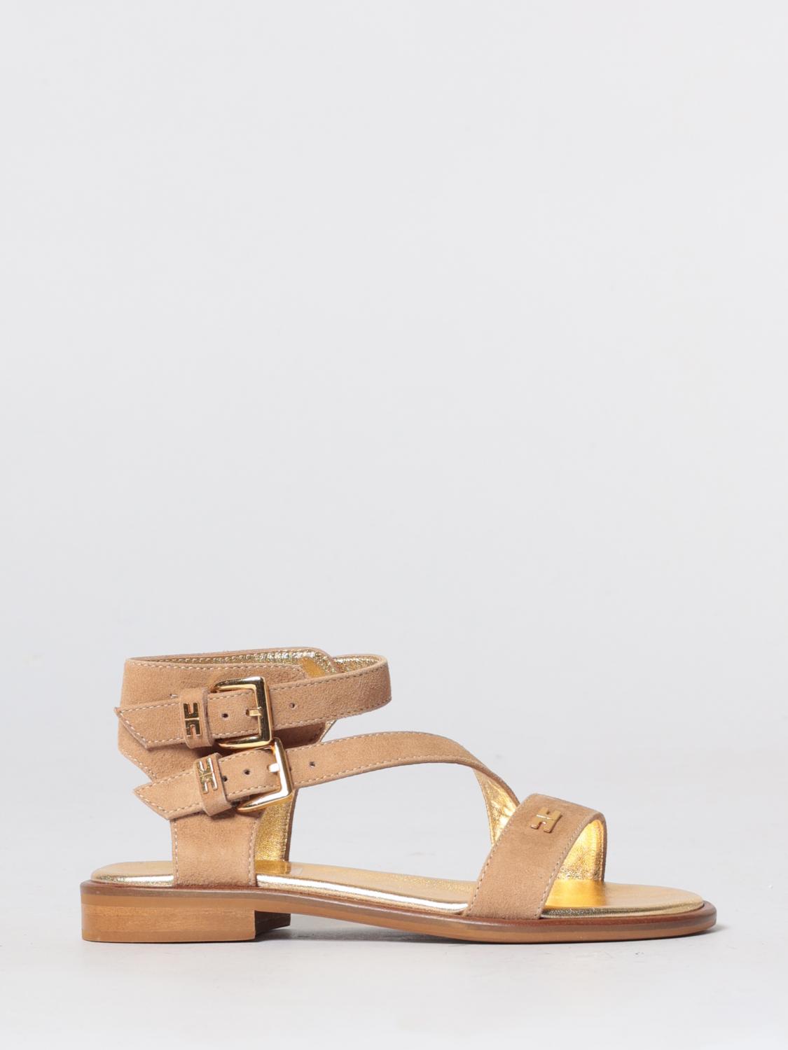 ELISABETTA FRANCHI LA MIA BAMBINA La Mia Bambina Wildleder-Sandale Elisabetta Franchi
