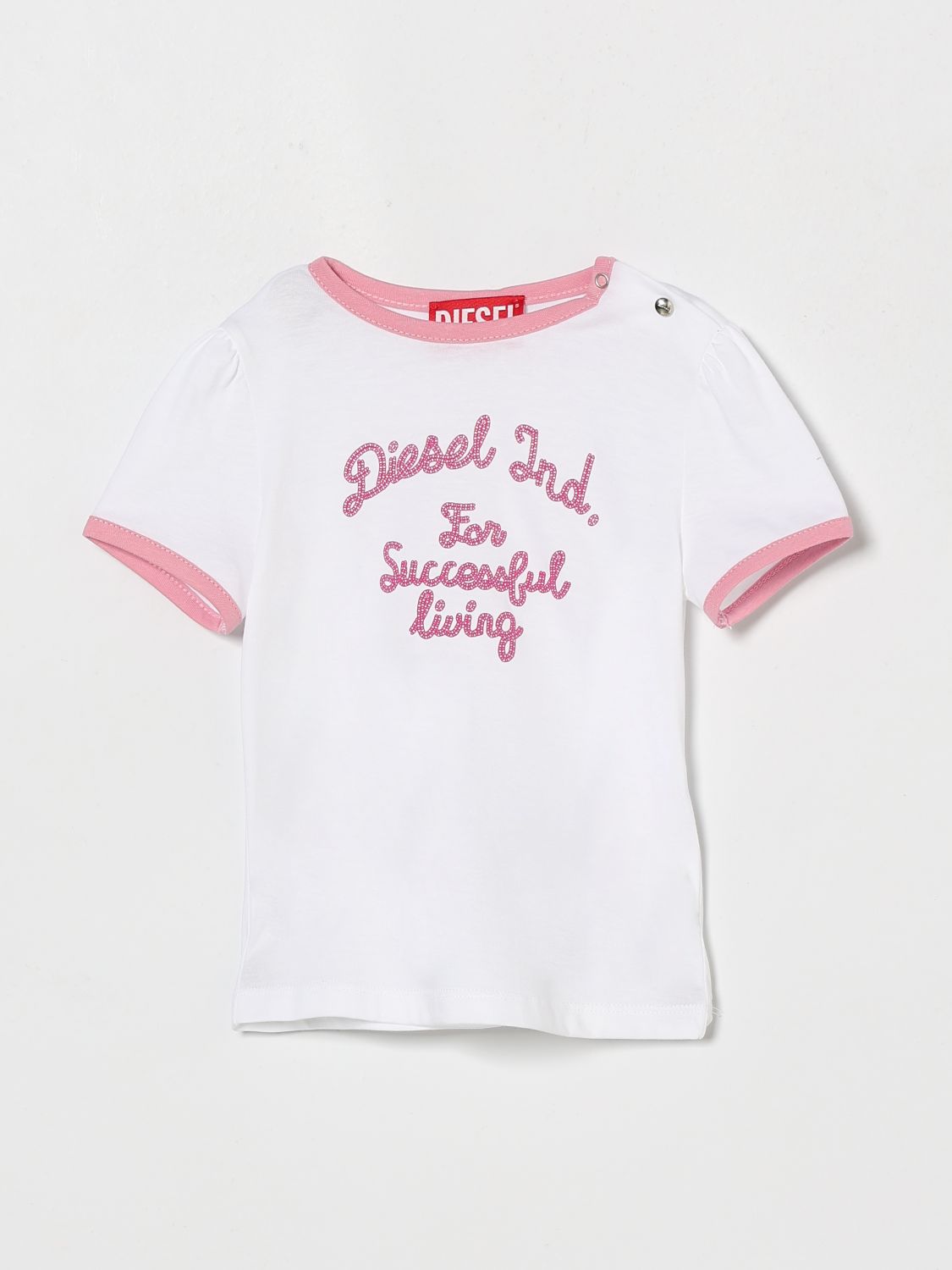 DIESEL Baumwoll-T-Shirt mit Logo