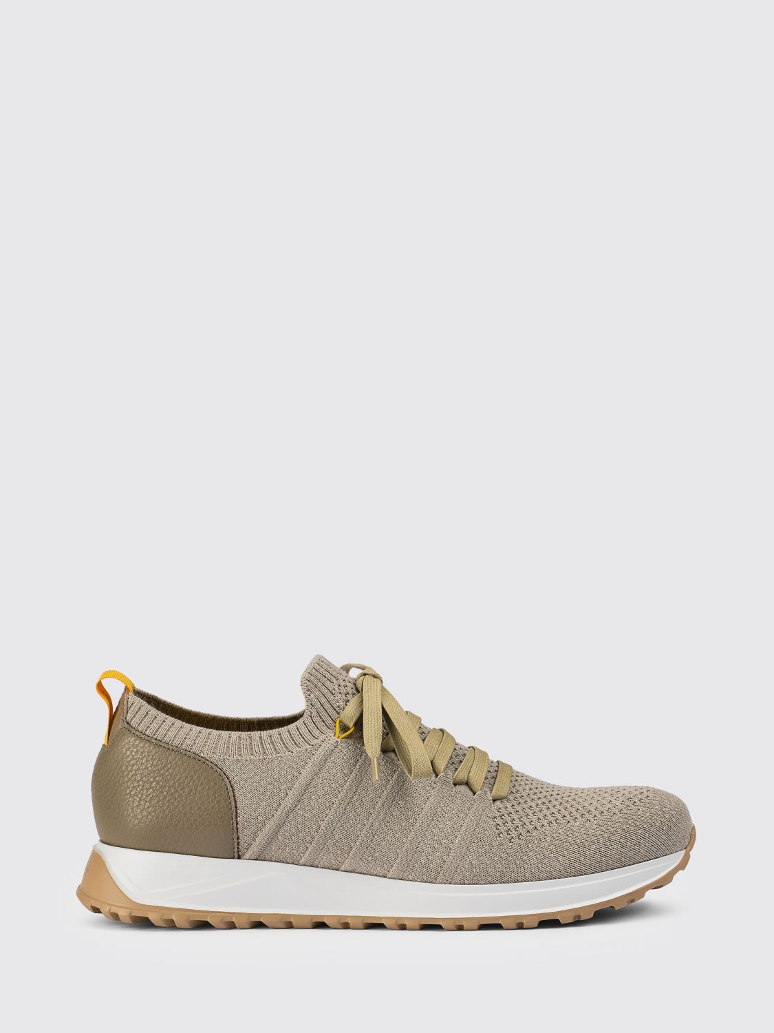 DOUCAL'S Sneakers aus Häkelstrick und Leder