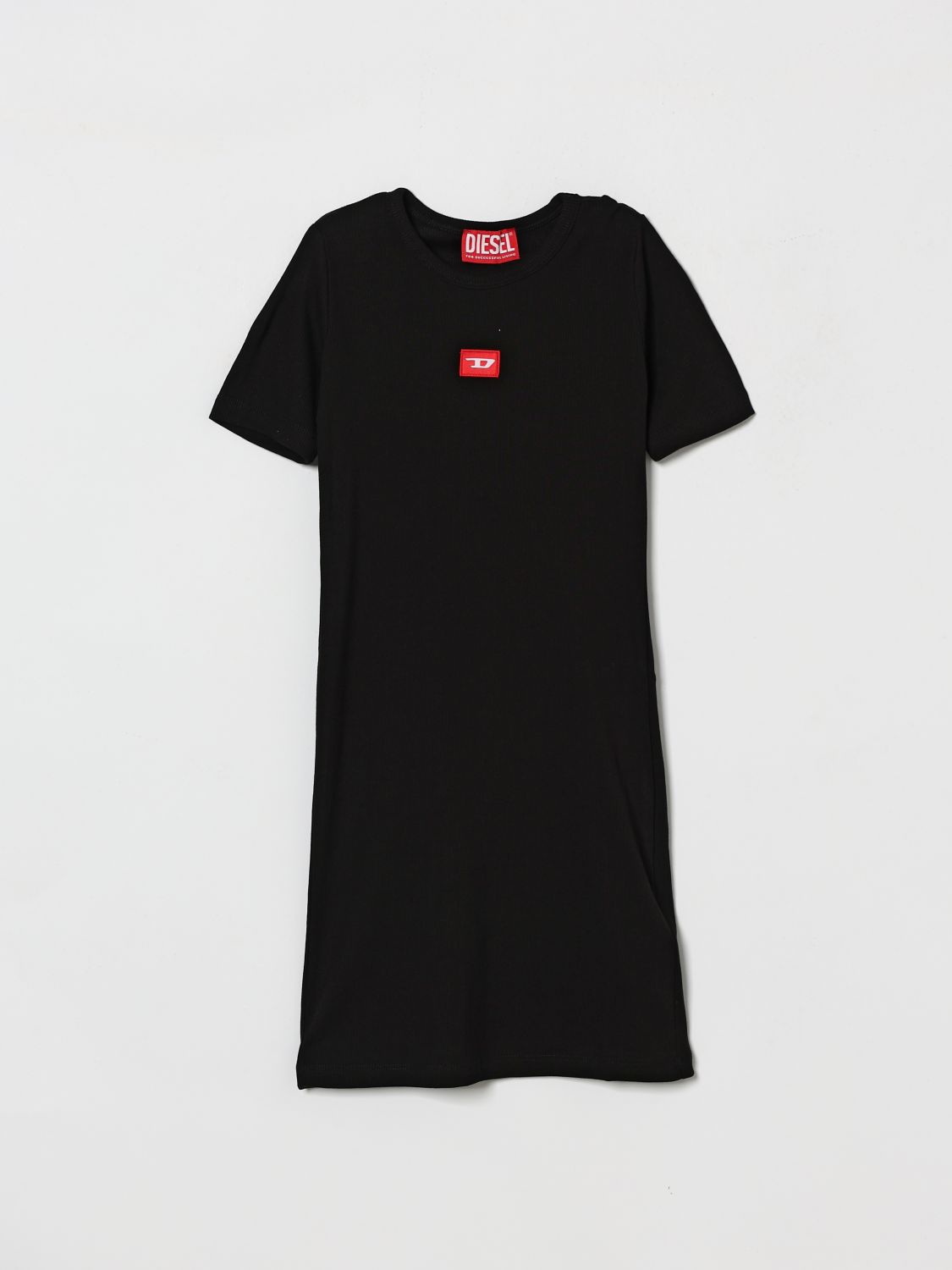 DIESEL Cotton Dress with Logo　DIESEL ロゴ入りコットンワンピース DIESEL