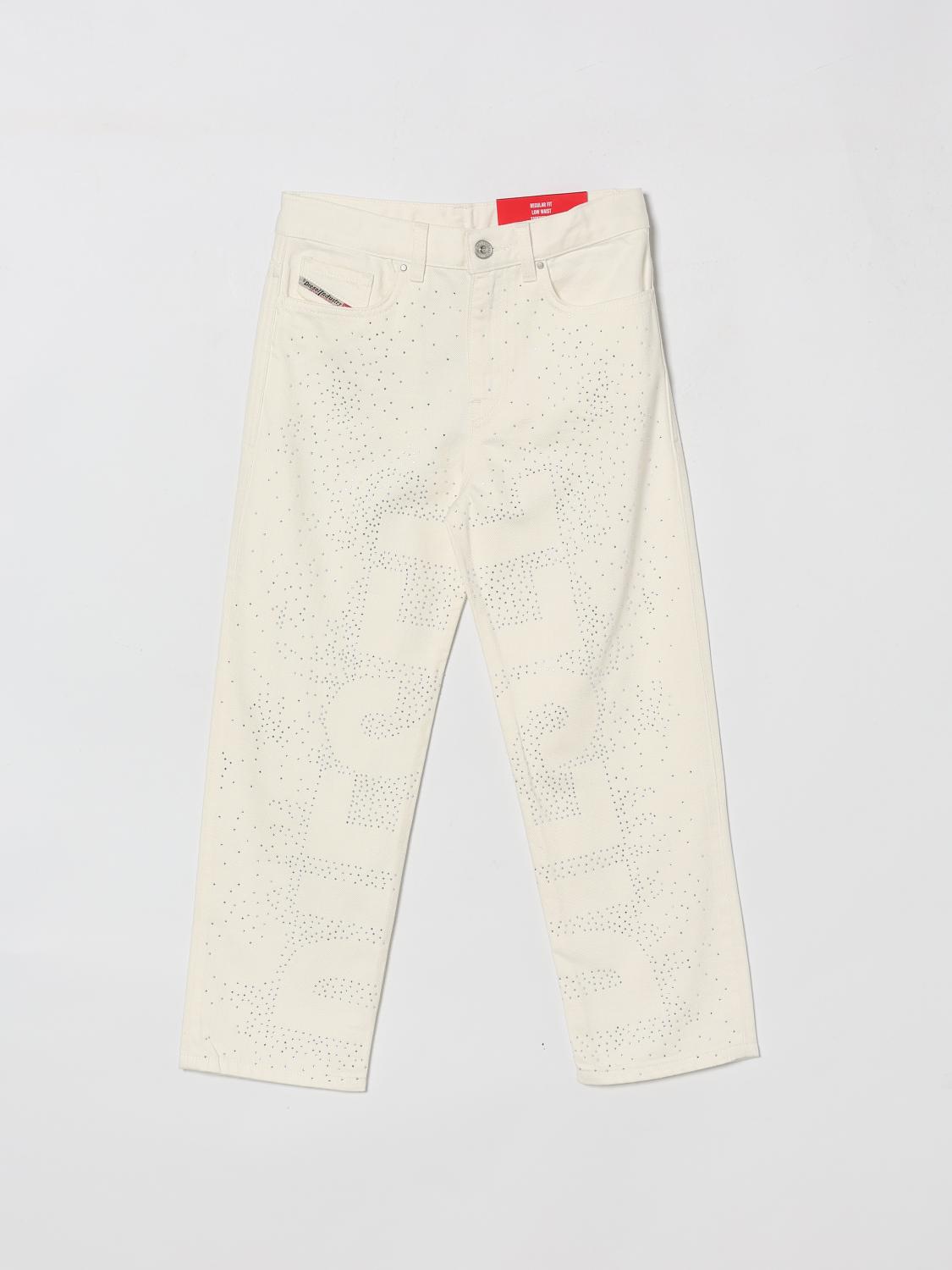 DIESEL D-Air-J Denim Jeans with Rhinestones　DIESEL D-Air-J ラインストーン付き デニム ジーンズ DIESEL