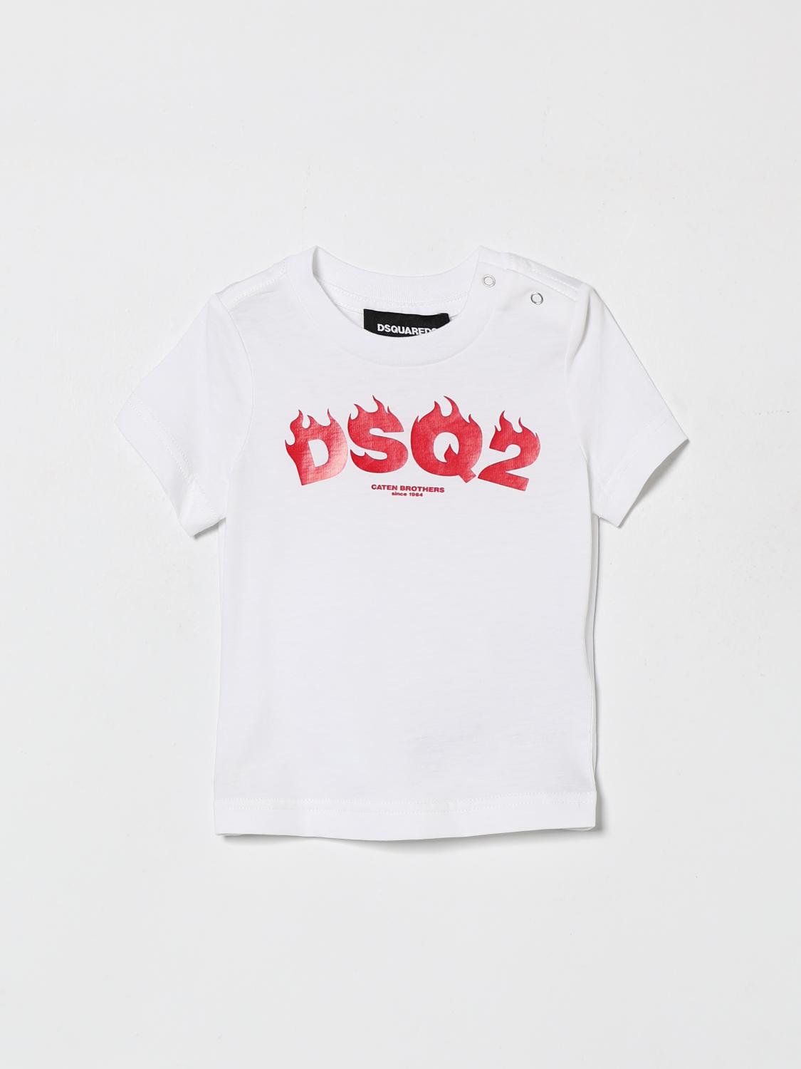 DSQUARED2 Baumwoll-T-Shirt mit Logo