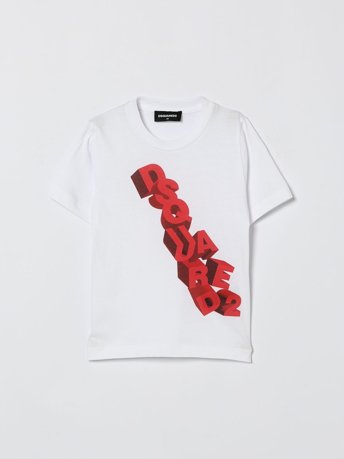 DSQUARED2 Baumwoll-T-Shirt mit Logo