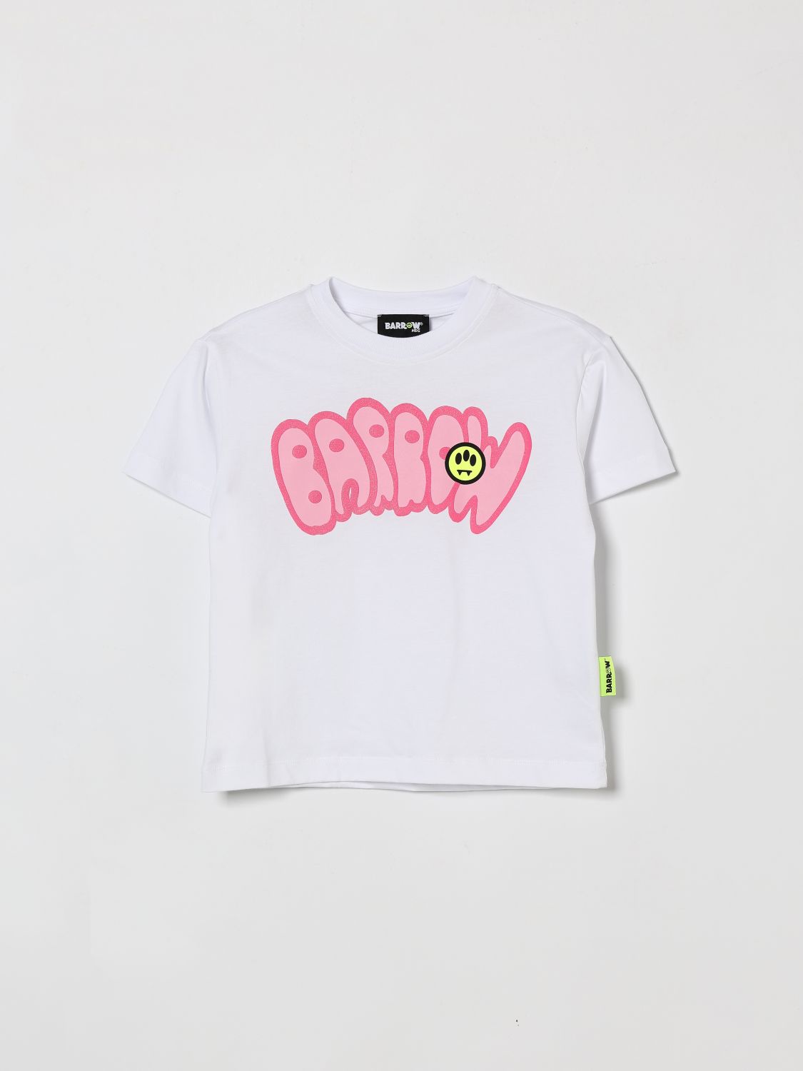 T-shirt in cotone con logo Barrow Kids