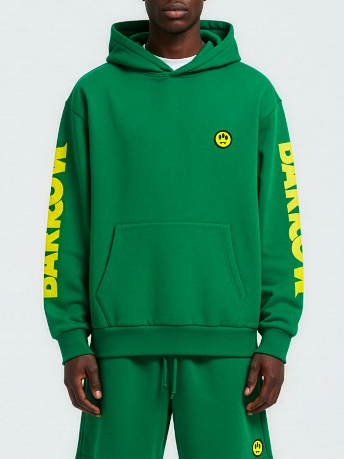 BARROW Baumwoll-Kapuzenpullover mit Logo