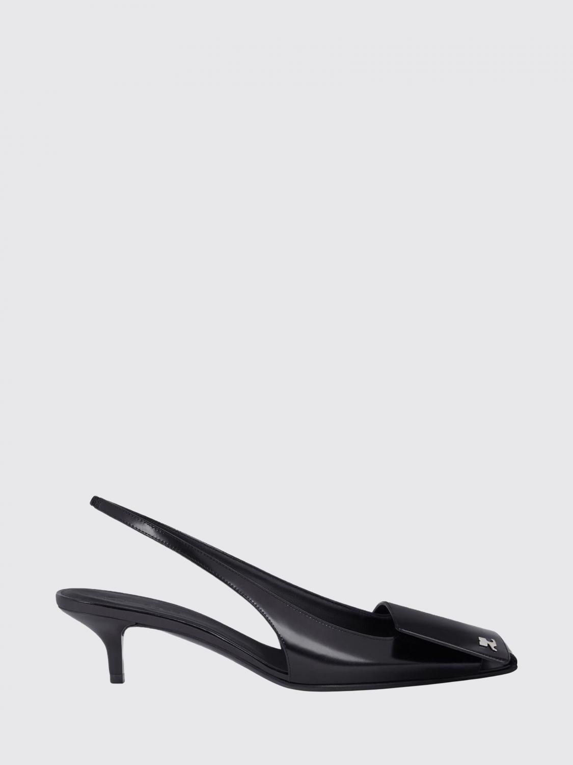 COURRÈGES Scarpe Con Tacco Donna colore Nero