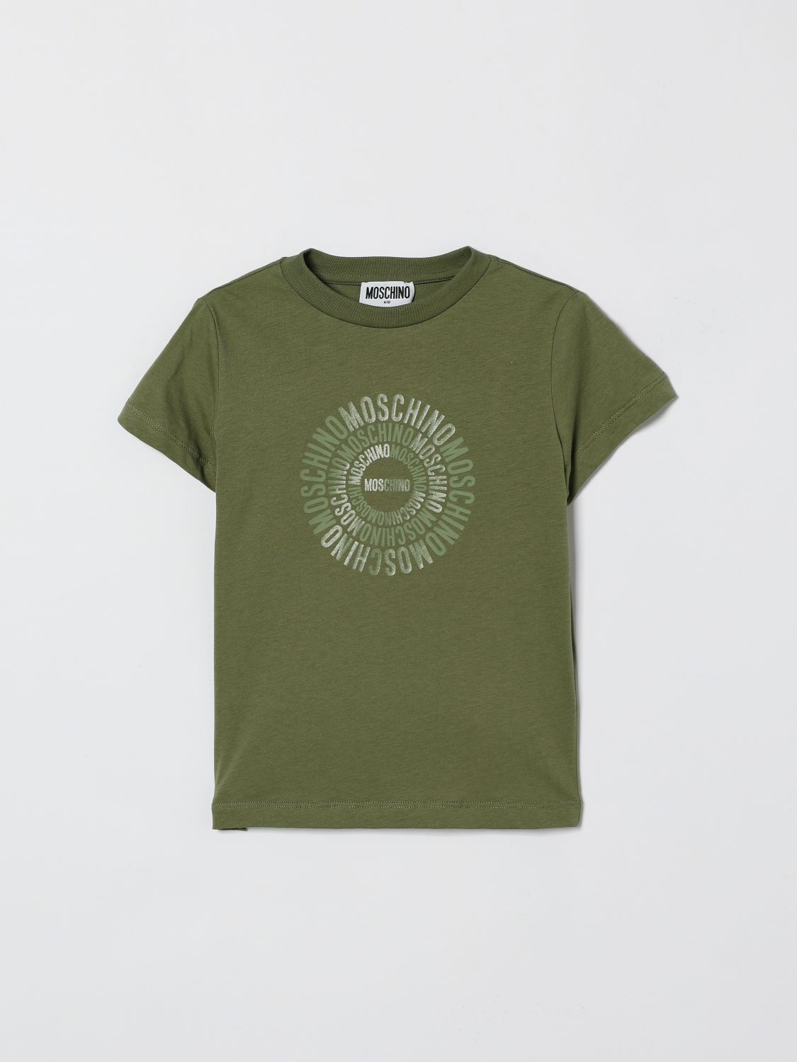 MOSCHINO Baumwoll-T-Shirt mit Logo