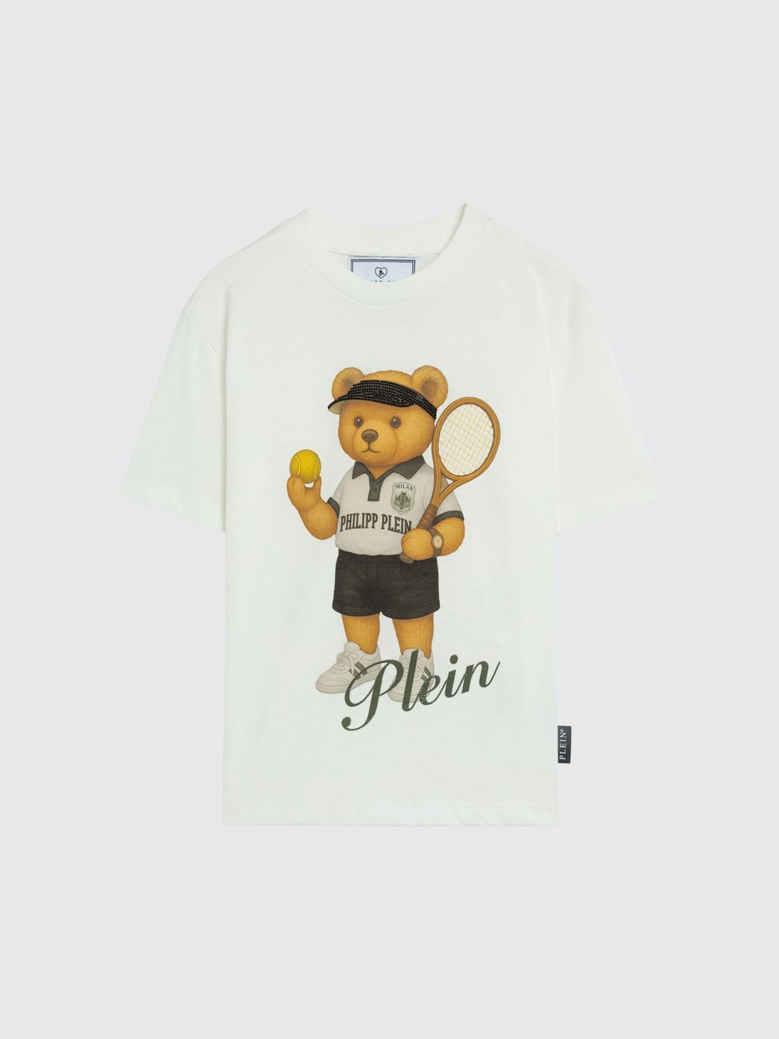 PHILIPP PLEIN Teddy Baumwoll-T-Shirt