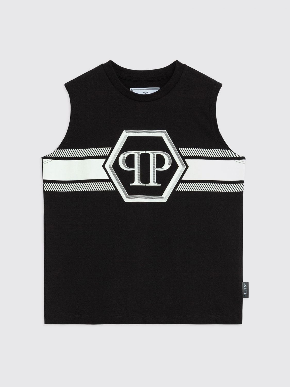 PHILIPP PLEIN Baumwoll-Tanktop mit Logo