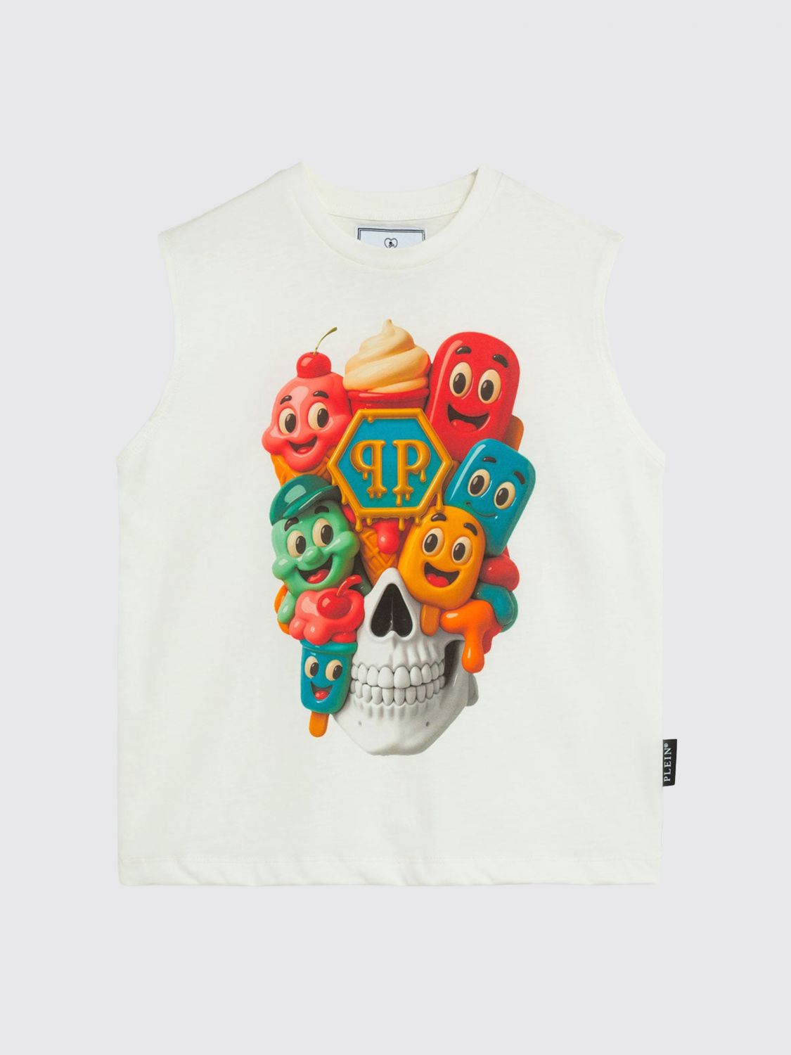 PHILIPP PLEIN Bedrucktes Baumwoll-T-Shirt