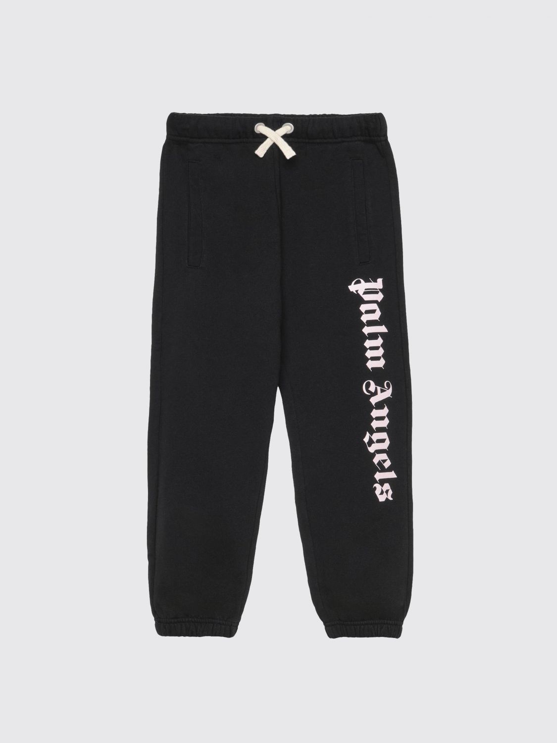 PALM ANGELS Cotton Jogging Pants with Logo　PALM ANGELS ロゴ入りコットンジョギングパンツ PALM