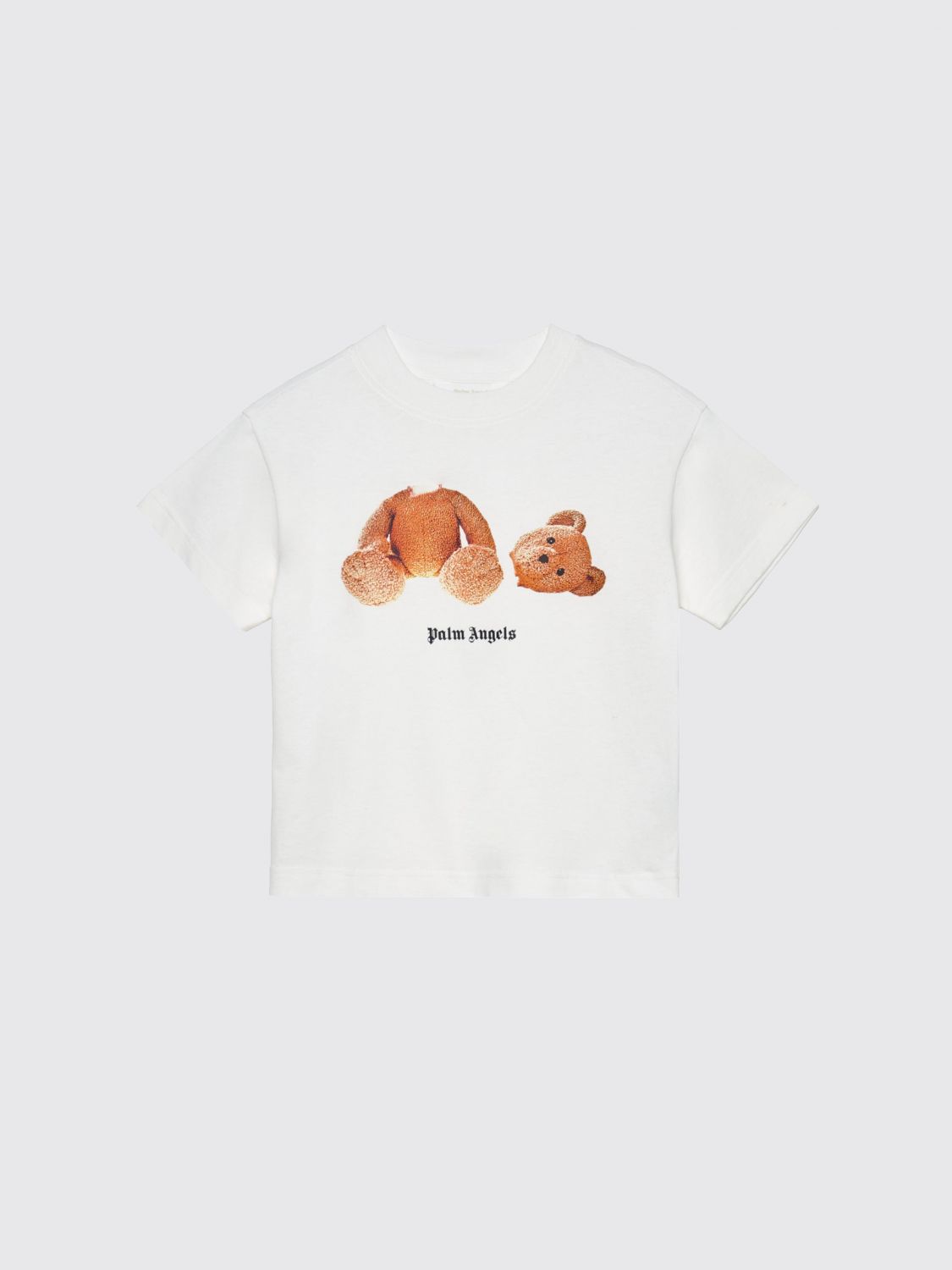 PALM ANGELS Printed Cotton T-Shirt　PALM ANGELS プリント コットン T シャツ PALM