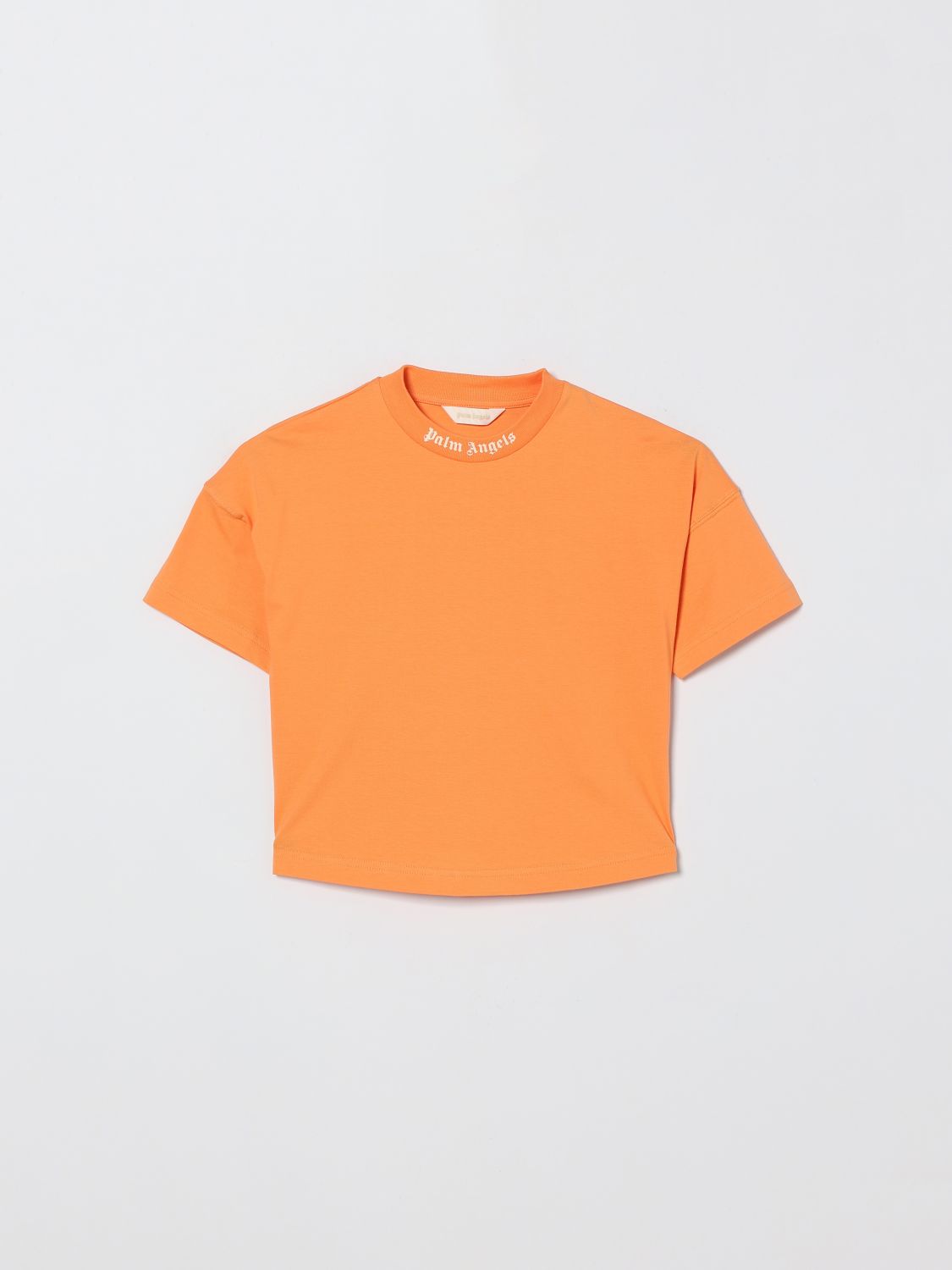 PALM ANGELS Printed Cotton T-Shirt　PALM ANGELS プリント コットン T シャツ PALM