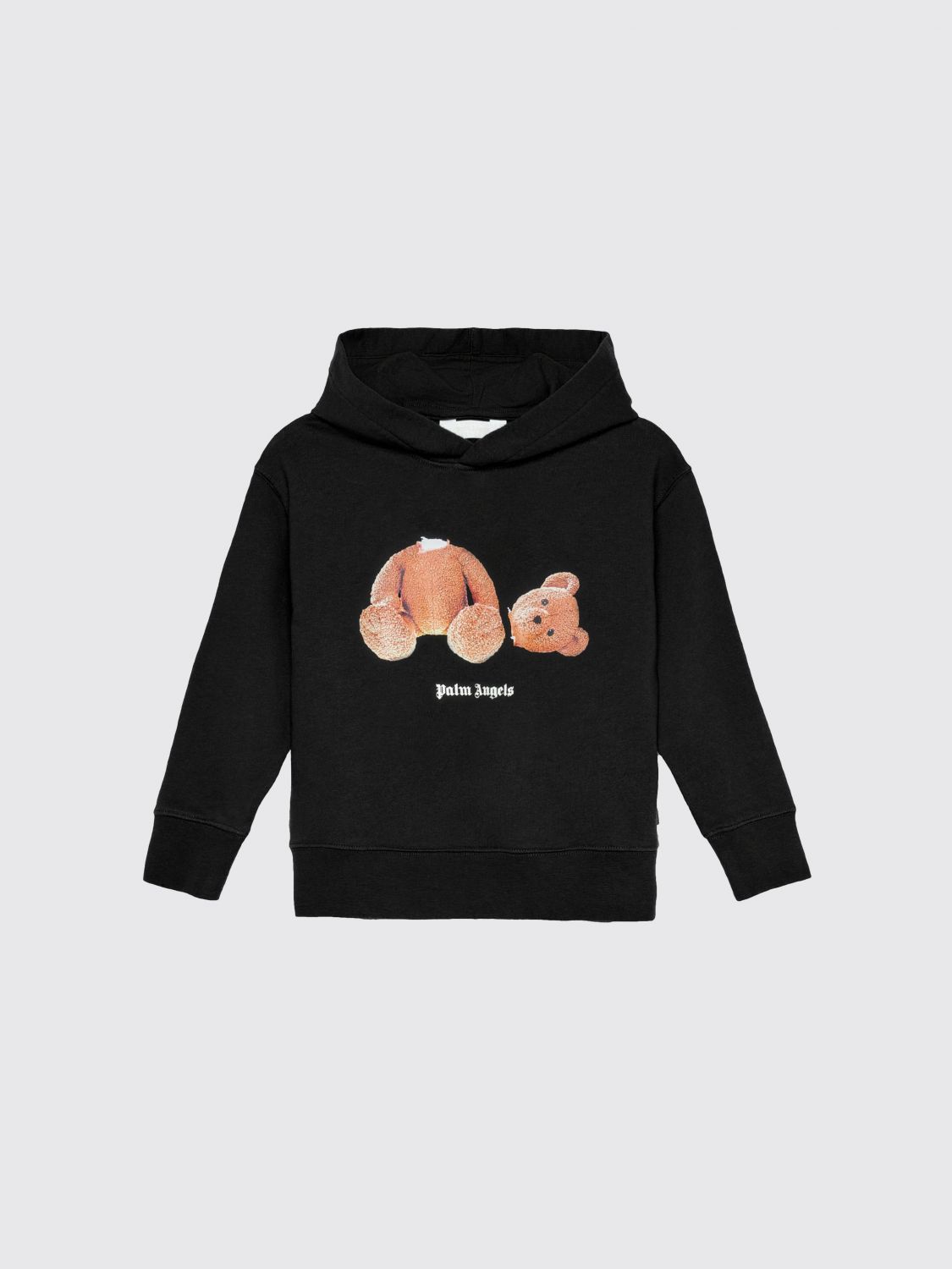 PALM ANGELS Cotton Hooded Sweatshirt　PALM ANGELS コットン フード付きスウェットシャツ PALM