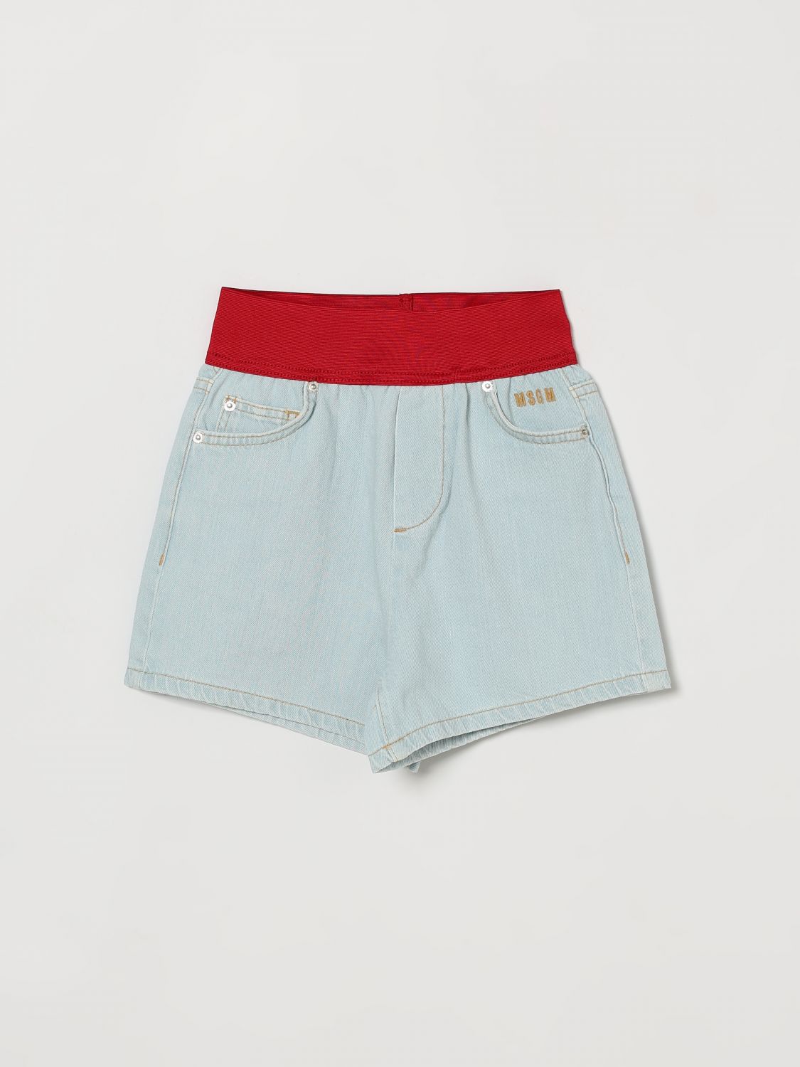 MSGM Kids Denim-Shorts