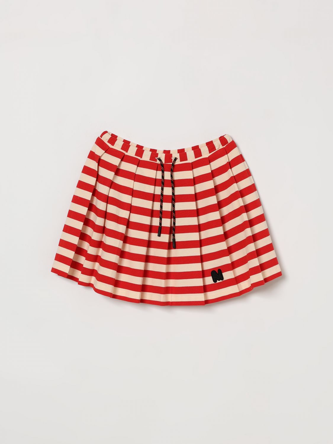 MSGM Kids Gestreifter Baumwollrock