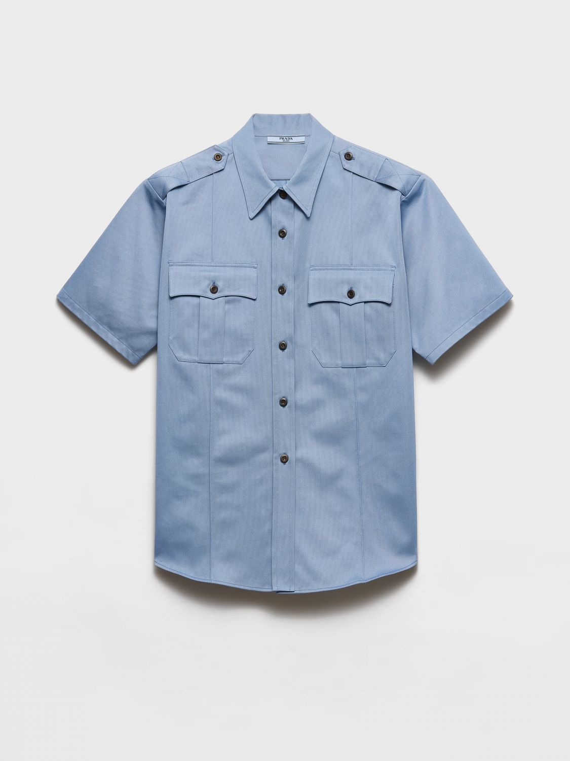 Prada Shirt Woman In Gray