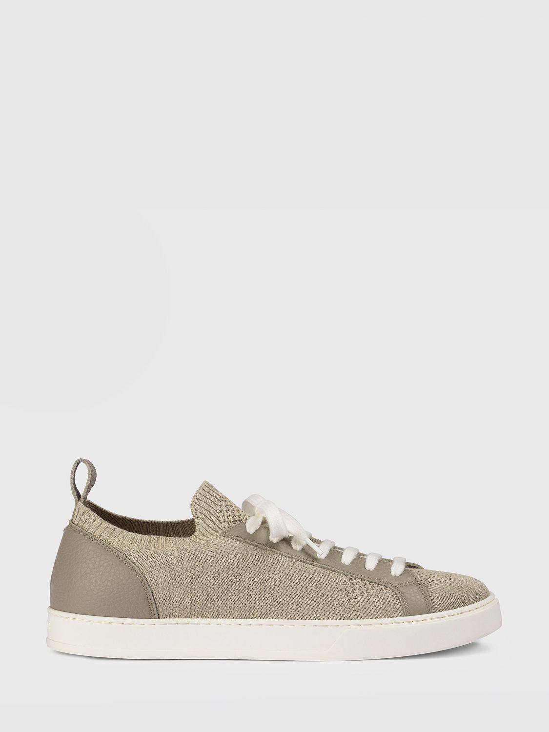 DOUCAL'S Sneakers aus technischem Häkelstoff und Leder