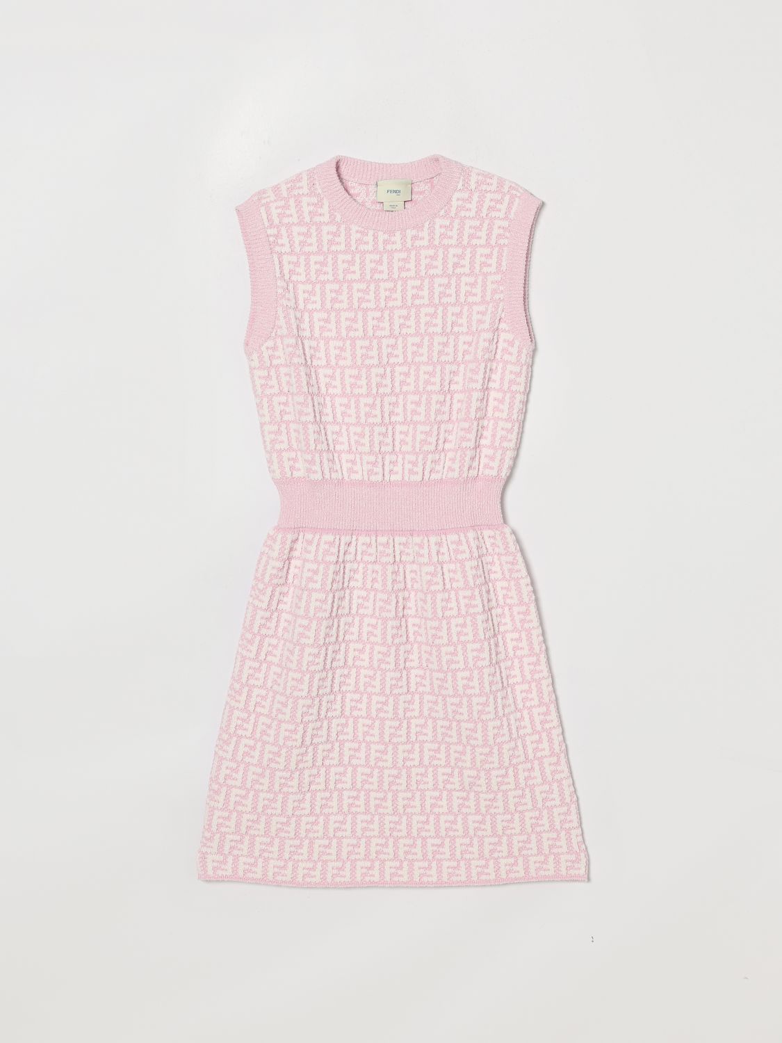 FENDI Abito midi in maglia