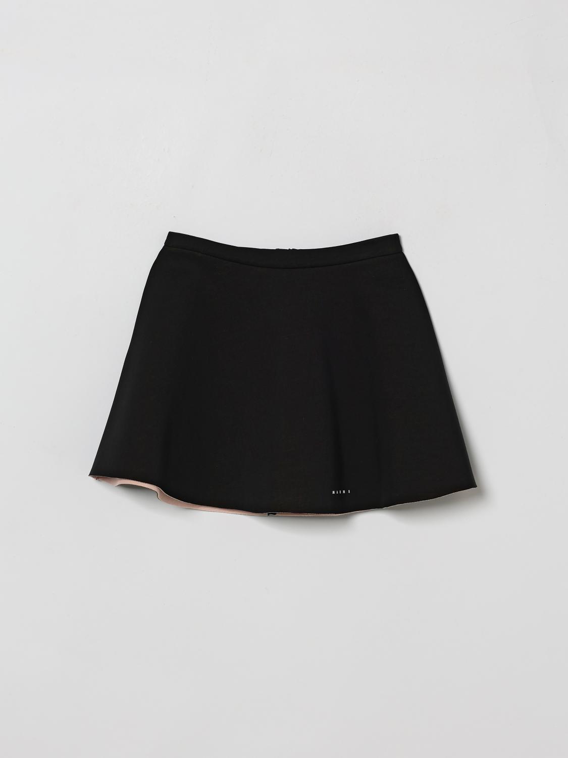 MARNI Cotton Blend Mini Skirt　MARNI コットンブレンド ミニスカート MARNI