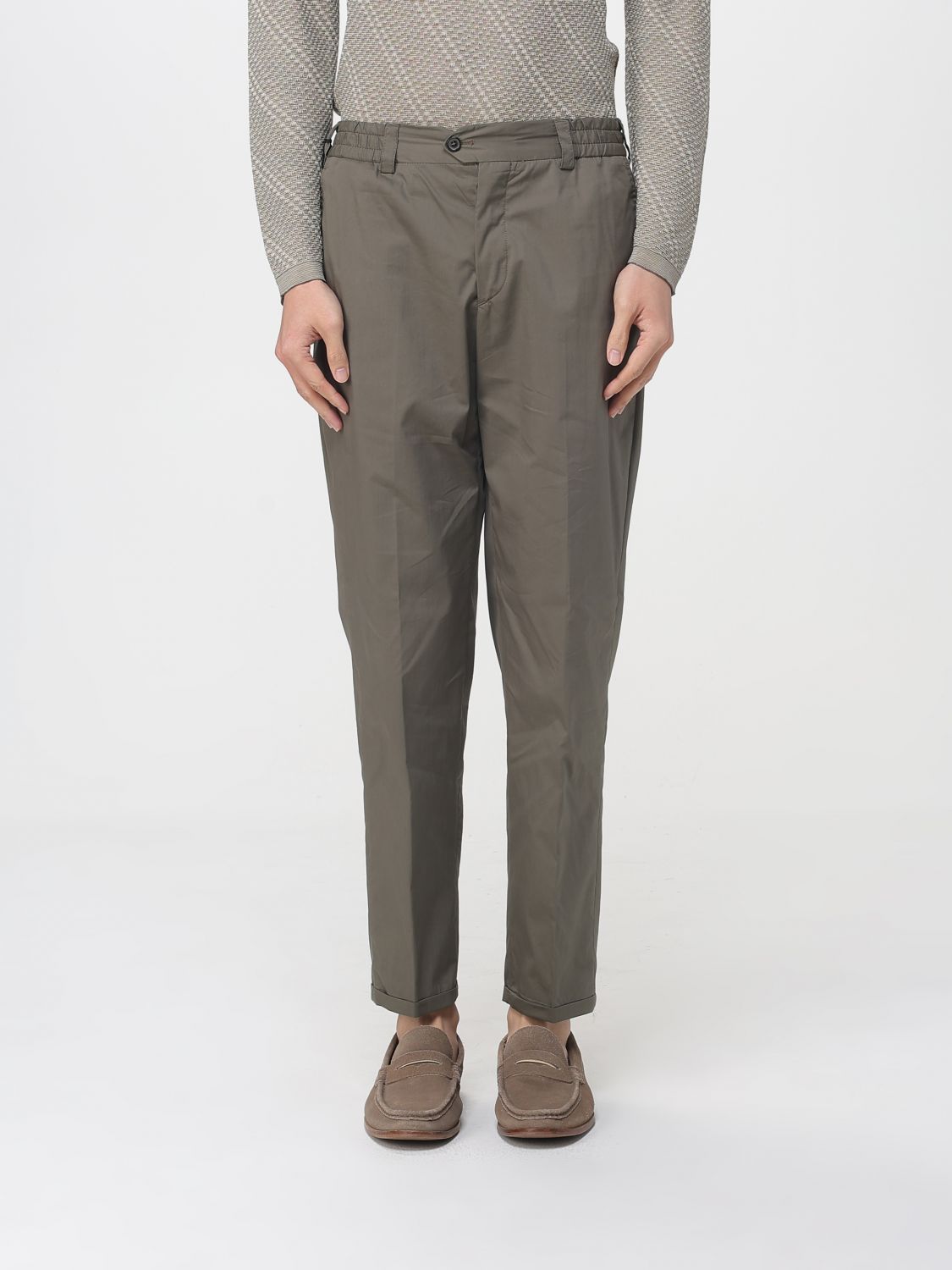 Pt Torino Cotton Blend Chino Trousers