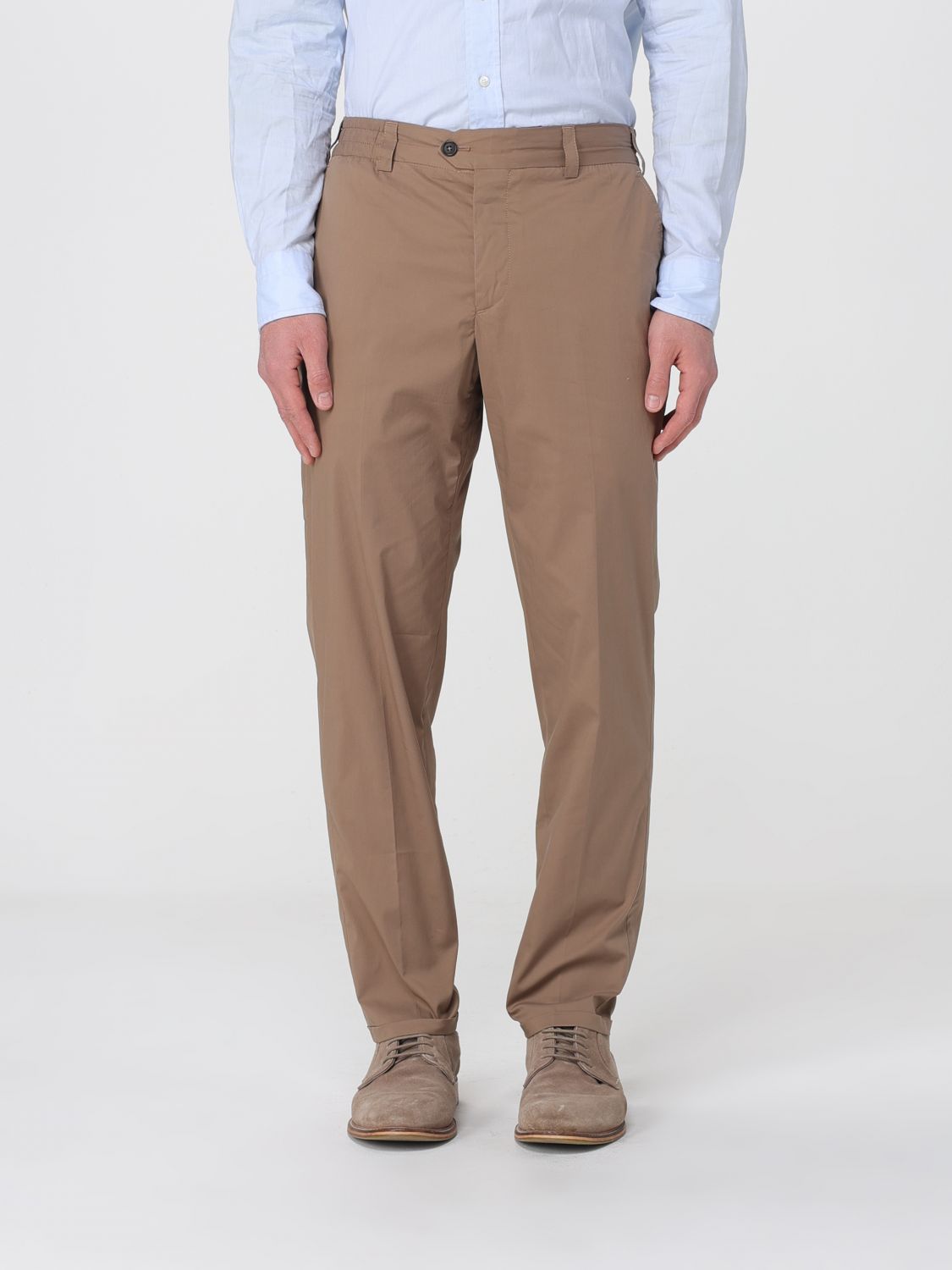 Pt Torino Cotton Blend Chino Trousers