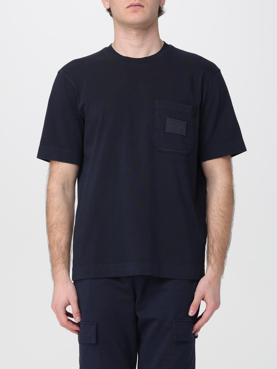 EMPORIO ARMANI Baumwoll-T-Shirt mit Logo