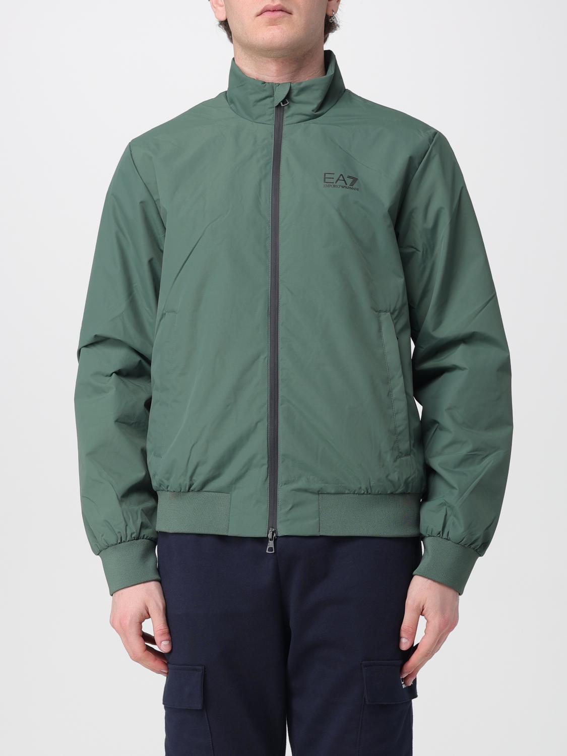 Ea7 Polyester Jacket with Logo