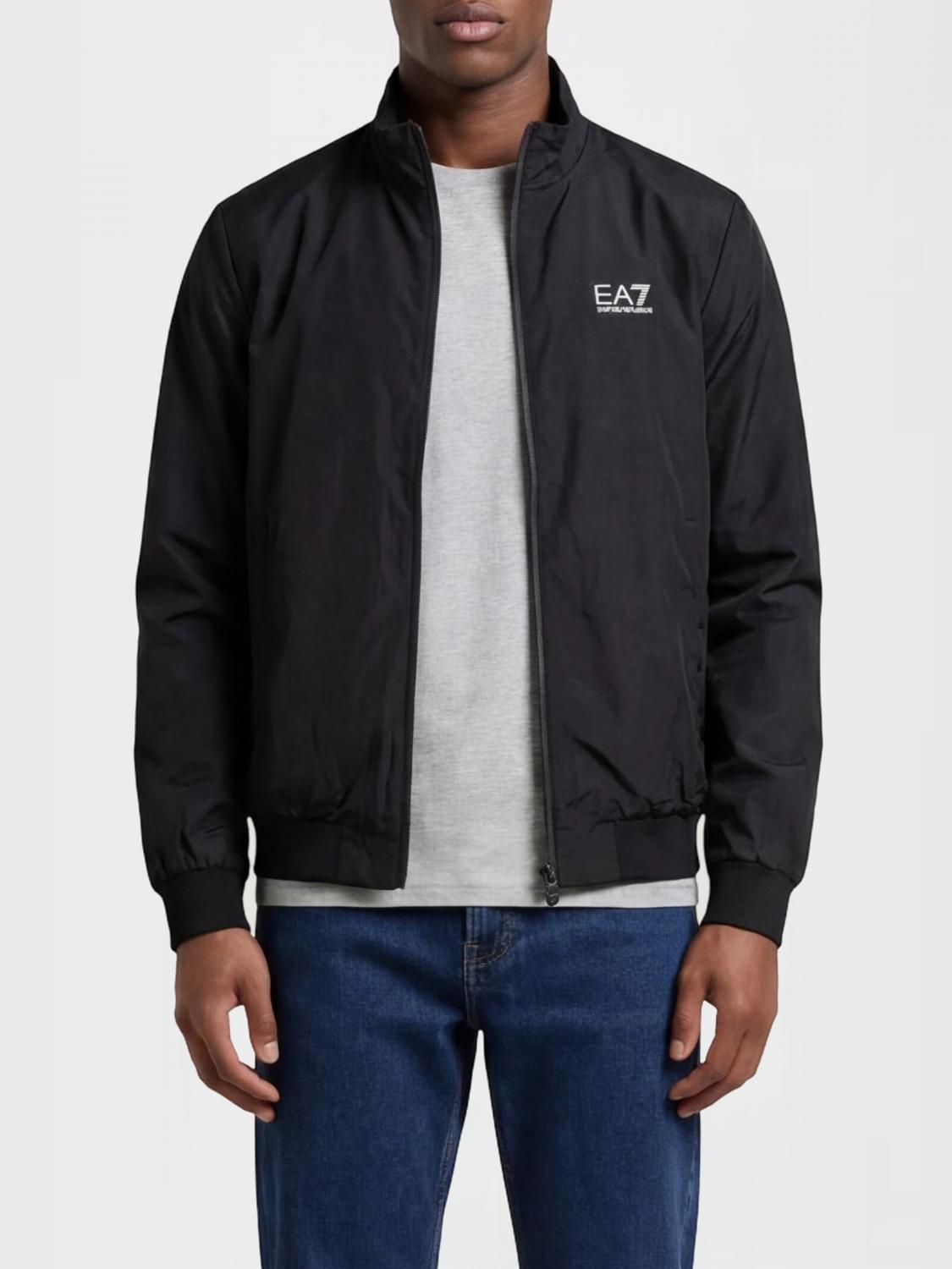 EA7 Polyester Jacket with Logo