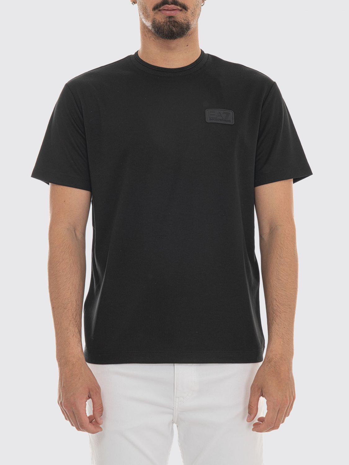 EA7 T-shirt in cotone con logo