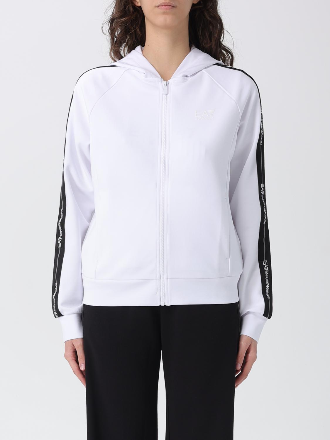 Ea7 Hooded Zip Sweatshirt