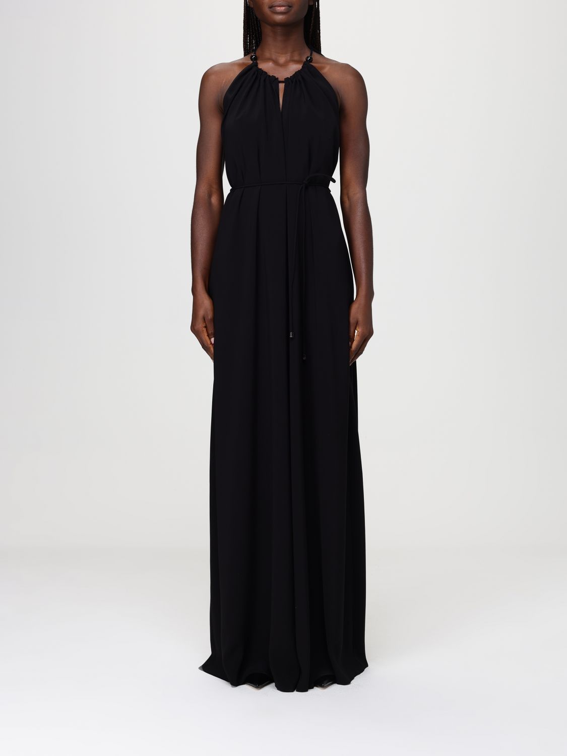 Max Mara MAX MARA Draped Long Jumpsuit　MAX MARA ドレープ ロング ジャンプスーツ